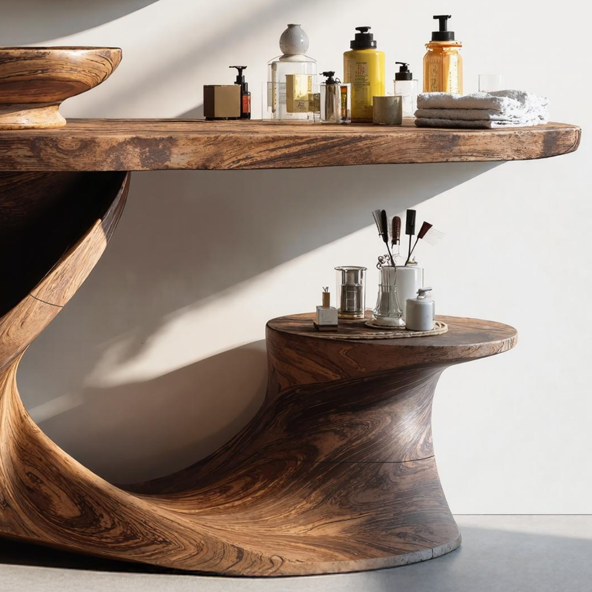 Rustic Vanity For Cozy Bathroom Interior Design SILDTTRBRV003