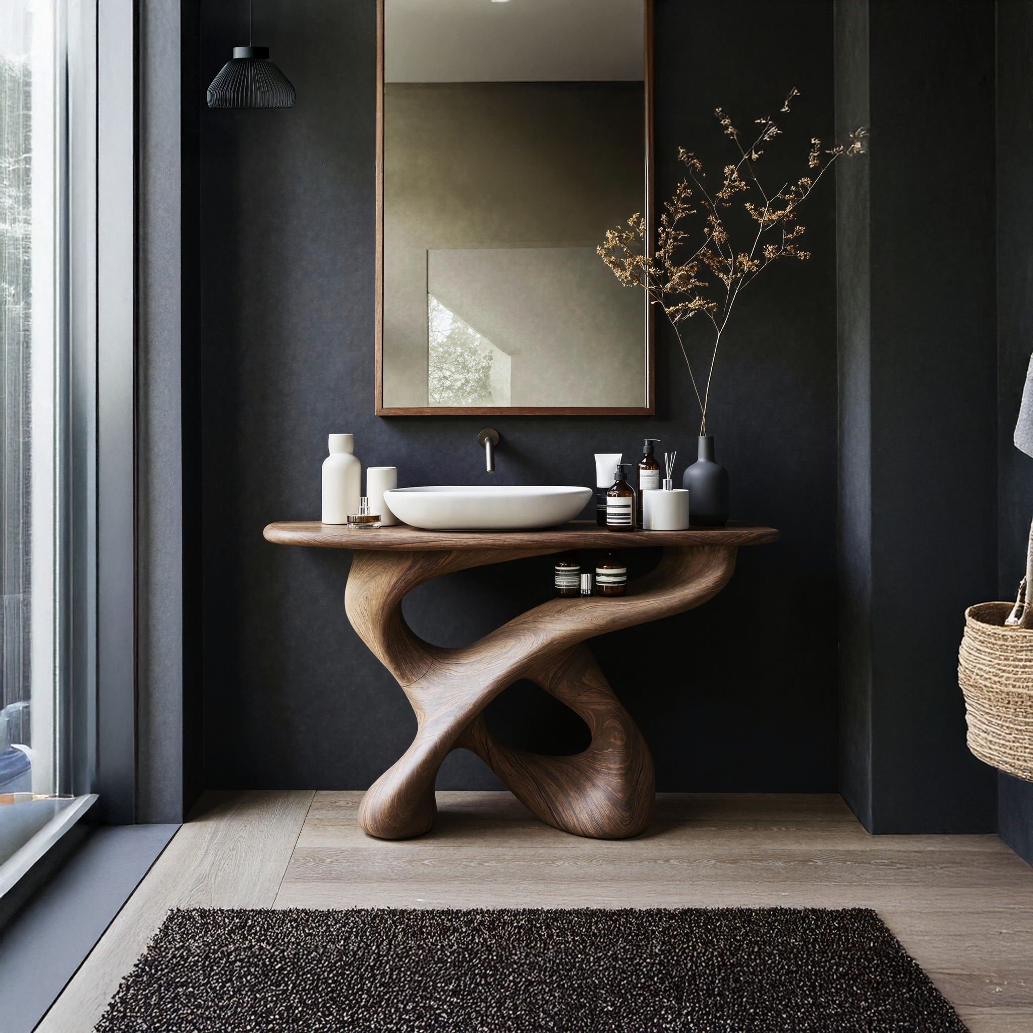 Farmhouse Vanity For Handmade Bathroom Furniture SILDTTNBRV010