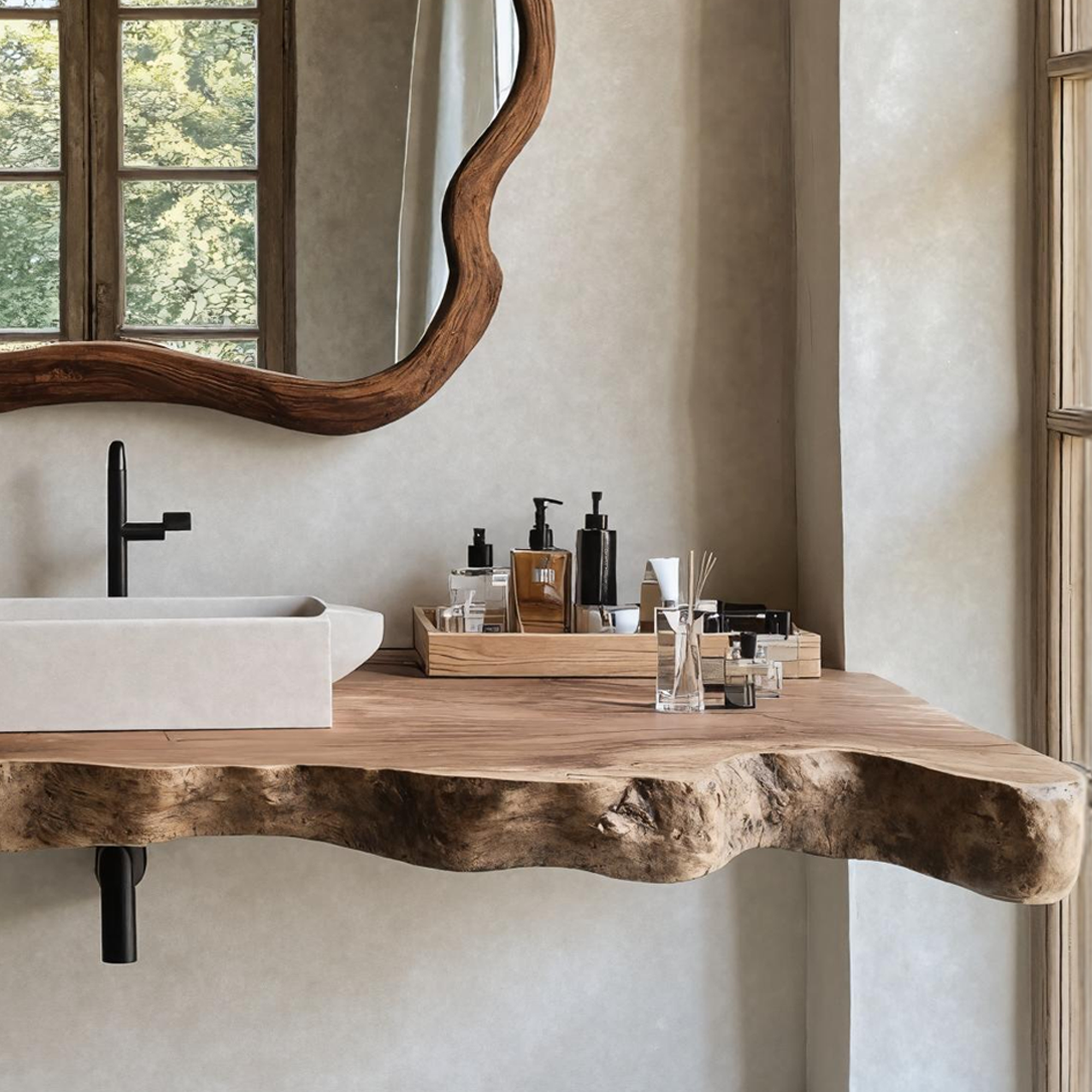 Farmhouse Style Vanity With Drawers For Bathroom SILDTTRBAS023