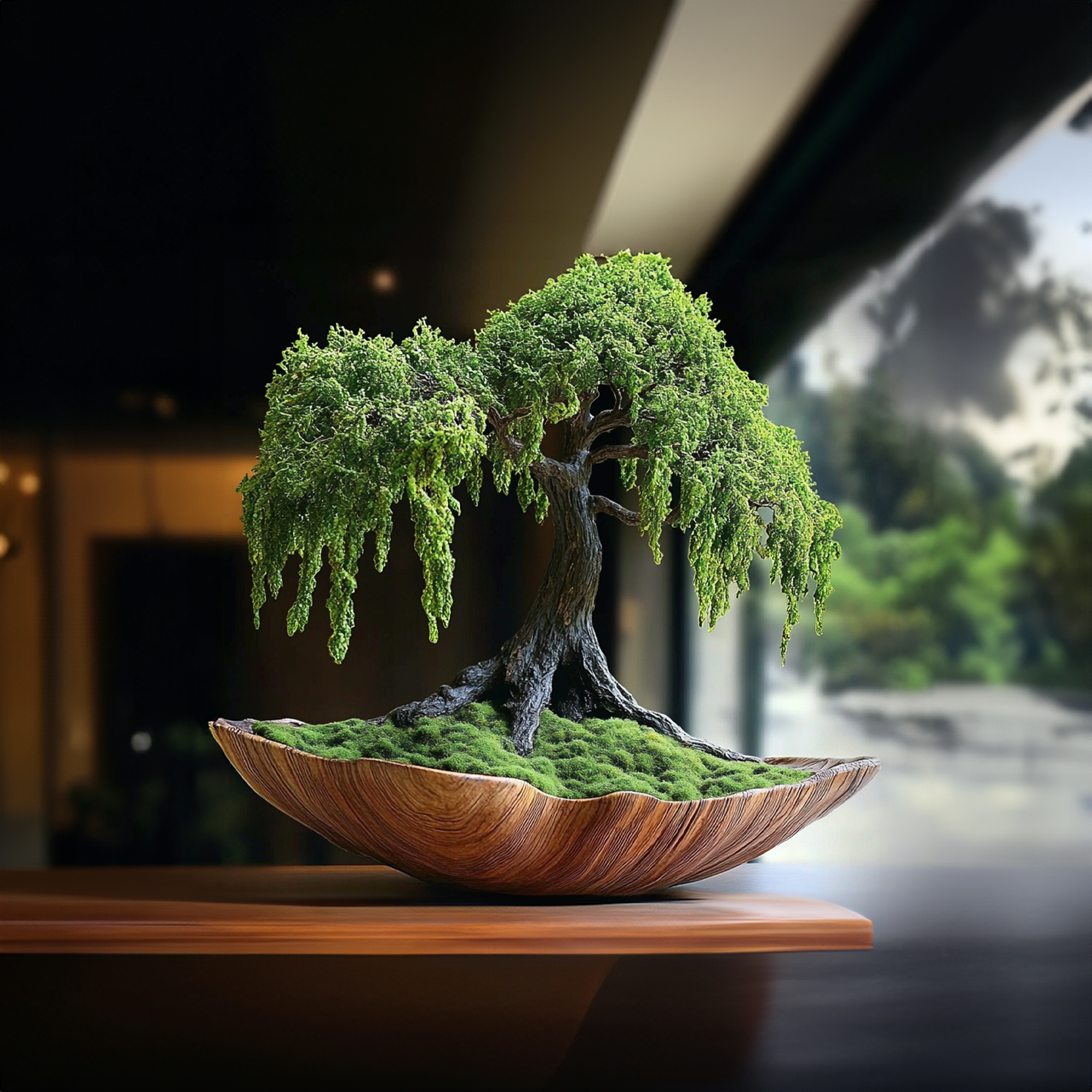 Natural Wood Bonsai Large Driftwood Bonsai Indoor Bonsai Aquarium SINLBD024
