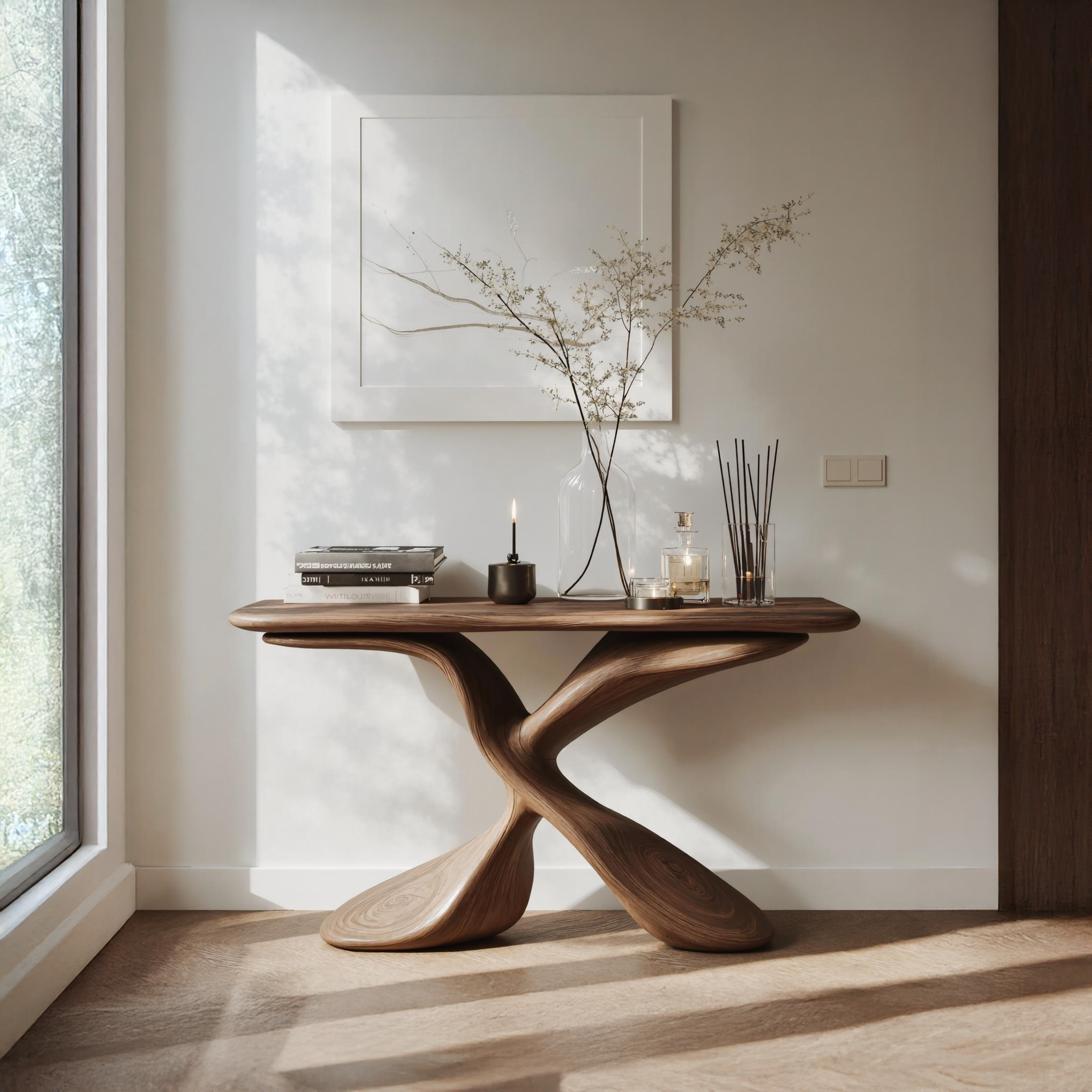 Mid Century Design Console Table For Living Room SILDTTRCS226