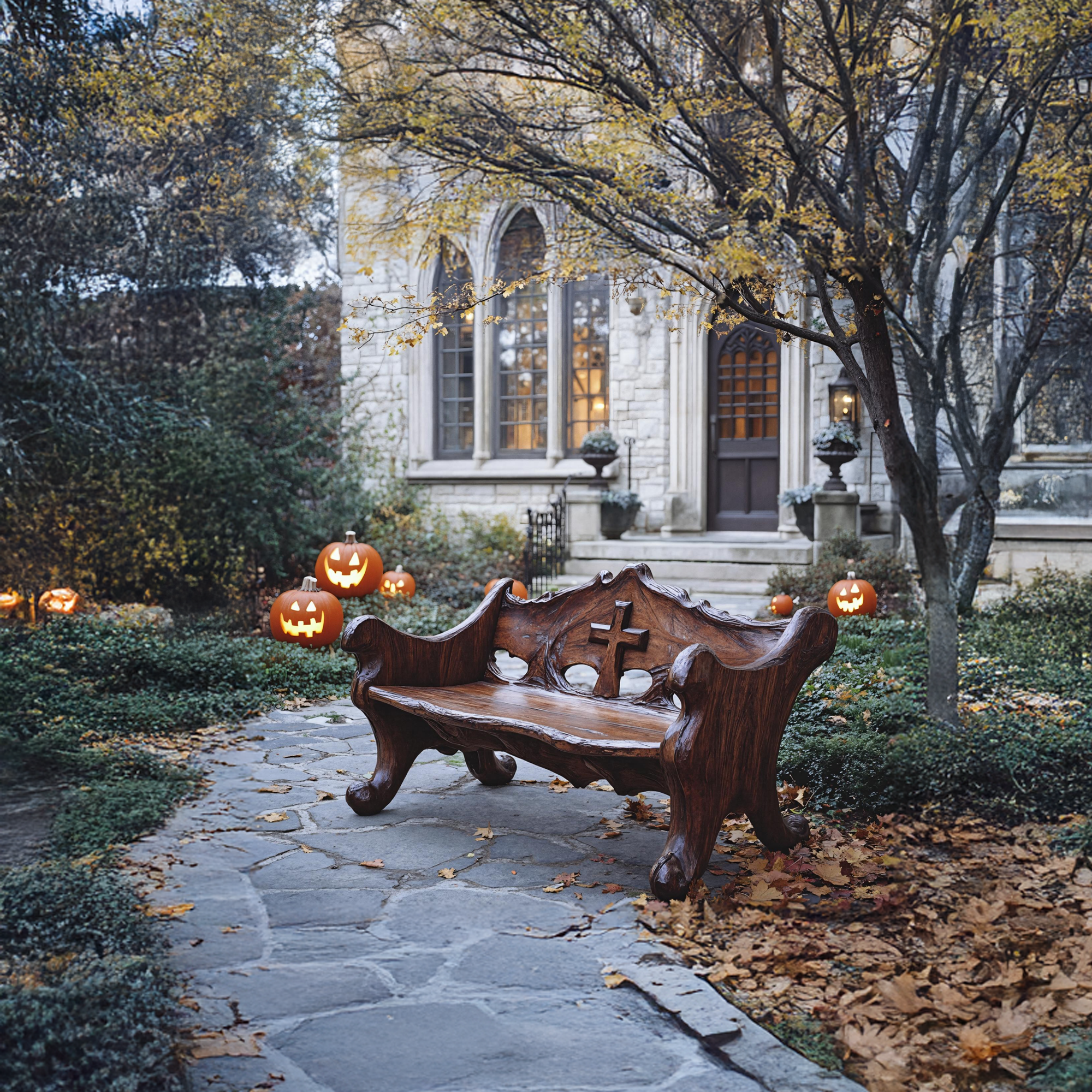 Mid Century Live Edge Outdoor Bench For Outdoor Decor Ideas SILDTTNHOB011