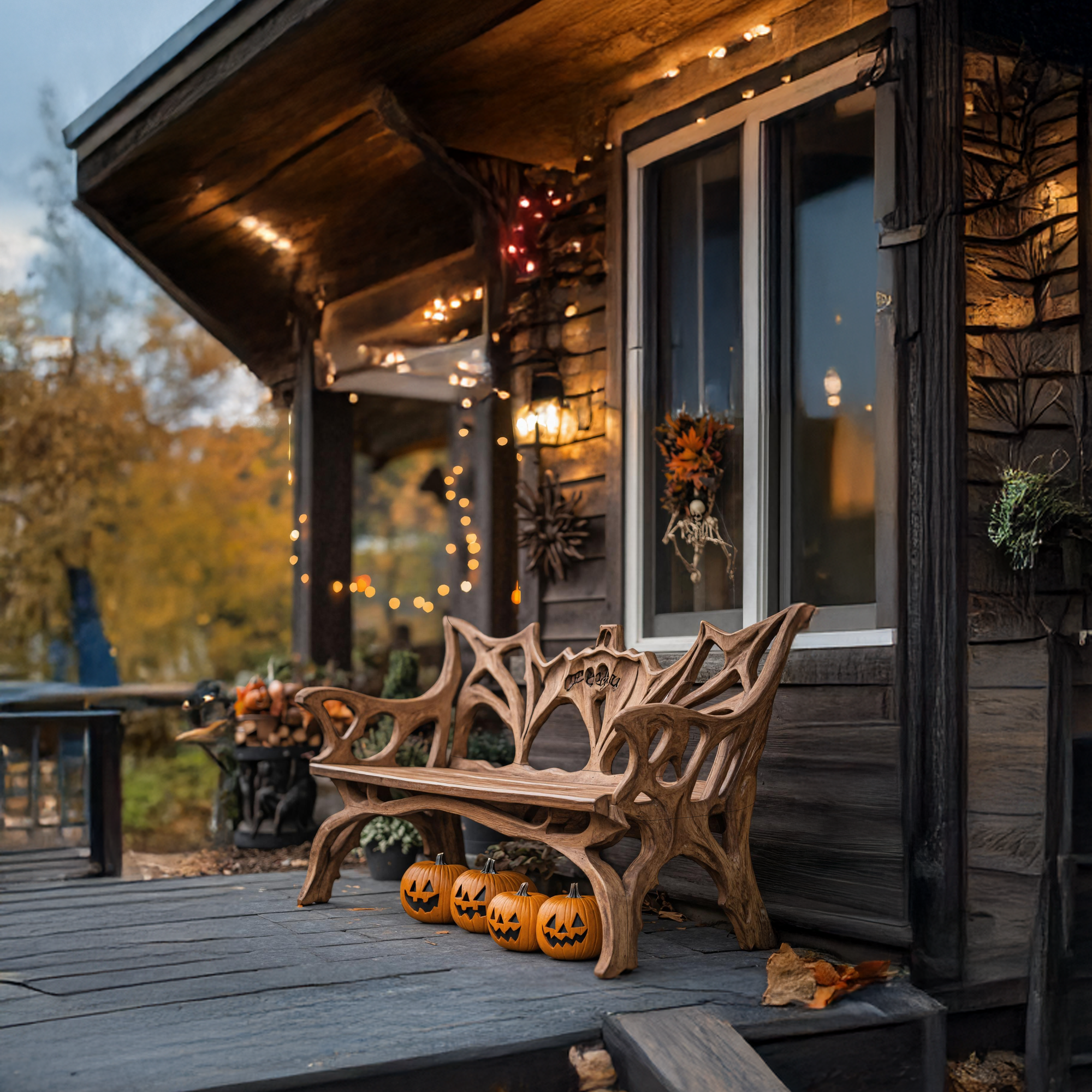 Farmhouse Live Edge Outdoor Bench For Country Style Outdoor Design SILDTTNHOB027