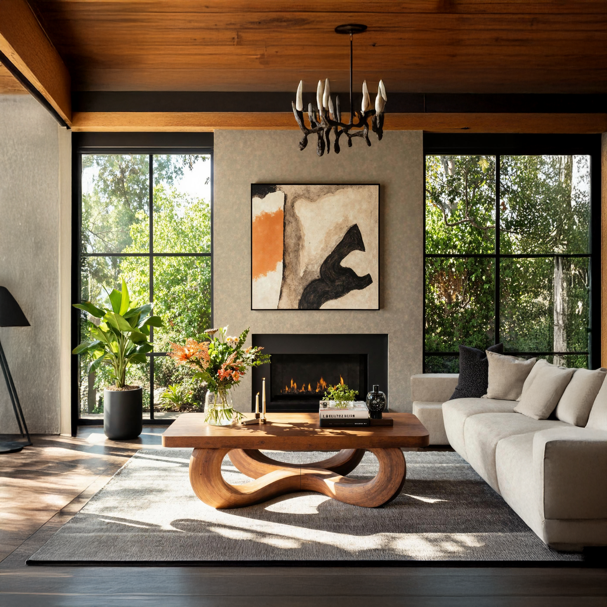 Rustic Solid Wood Table For Eclectic Interiors SILDTTNCF023