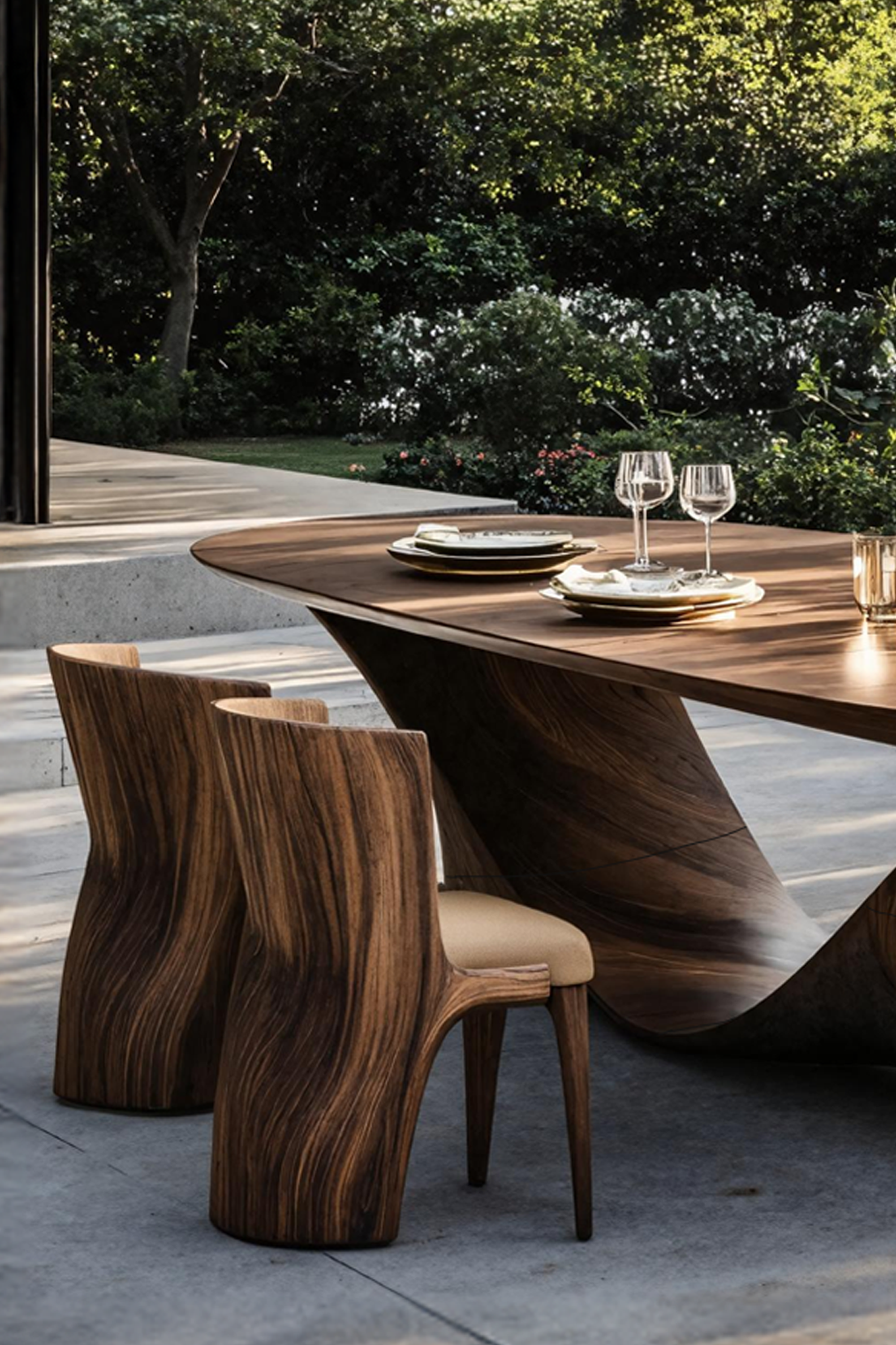 Rustic Wood Table For Natural Home Furnishing SILDTTNDN013