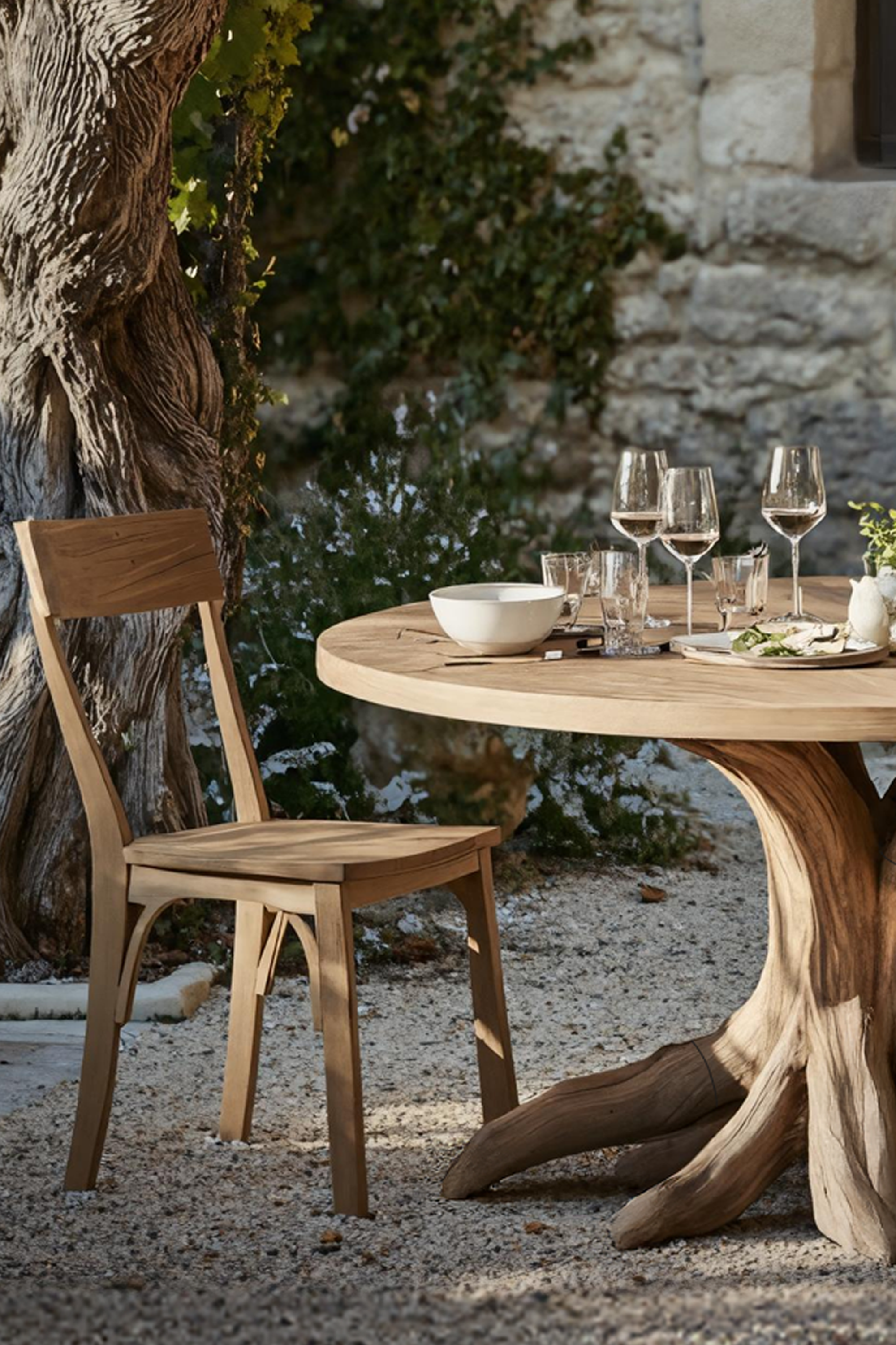 Handcrafted Wood Dining Table For Kitchen Interior SILDTTNDN011