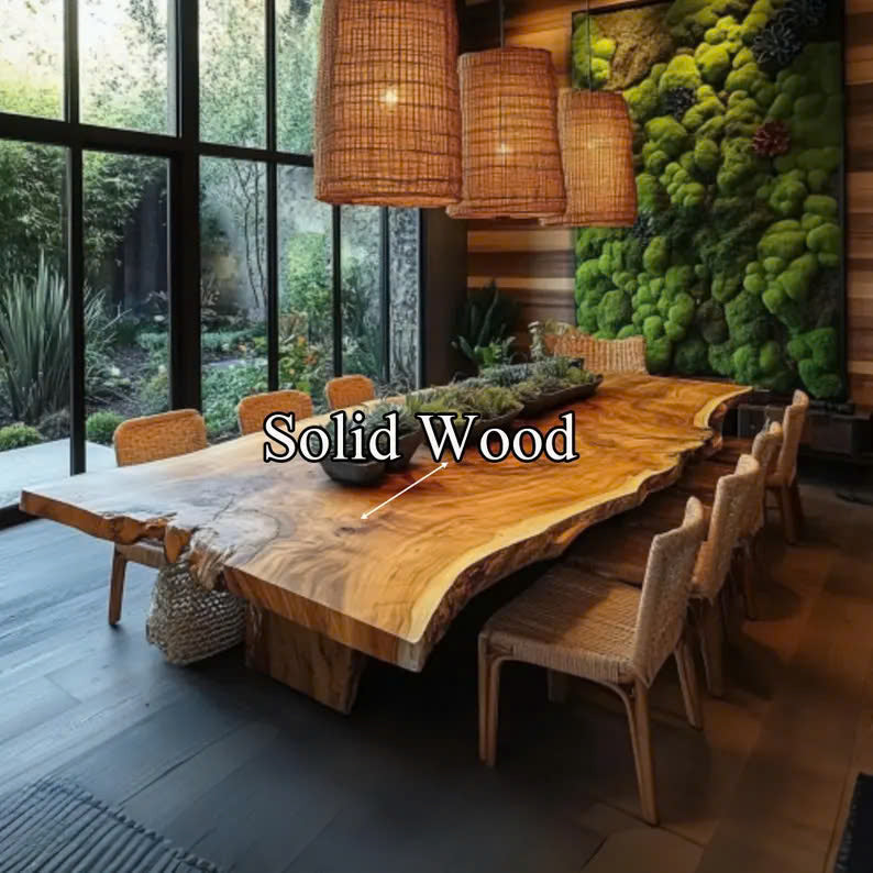 Walnut Dinning Table Decor Dining Room Art Farmhouse Gift SINLDT020
