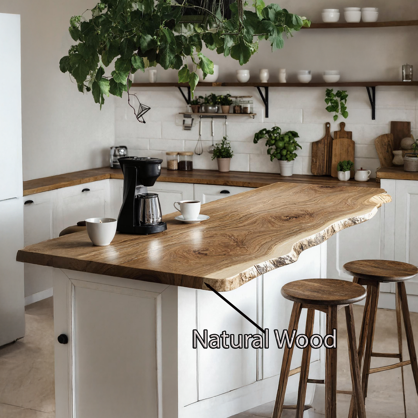 Mid Century Wooden Kitchen Countertop For Timeless Kitchen Upgrade SIL