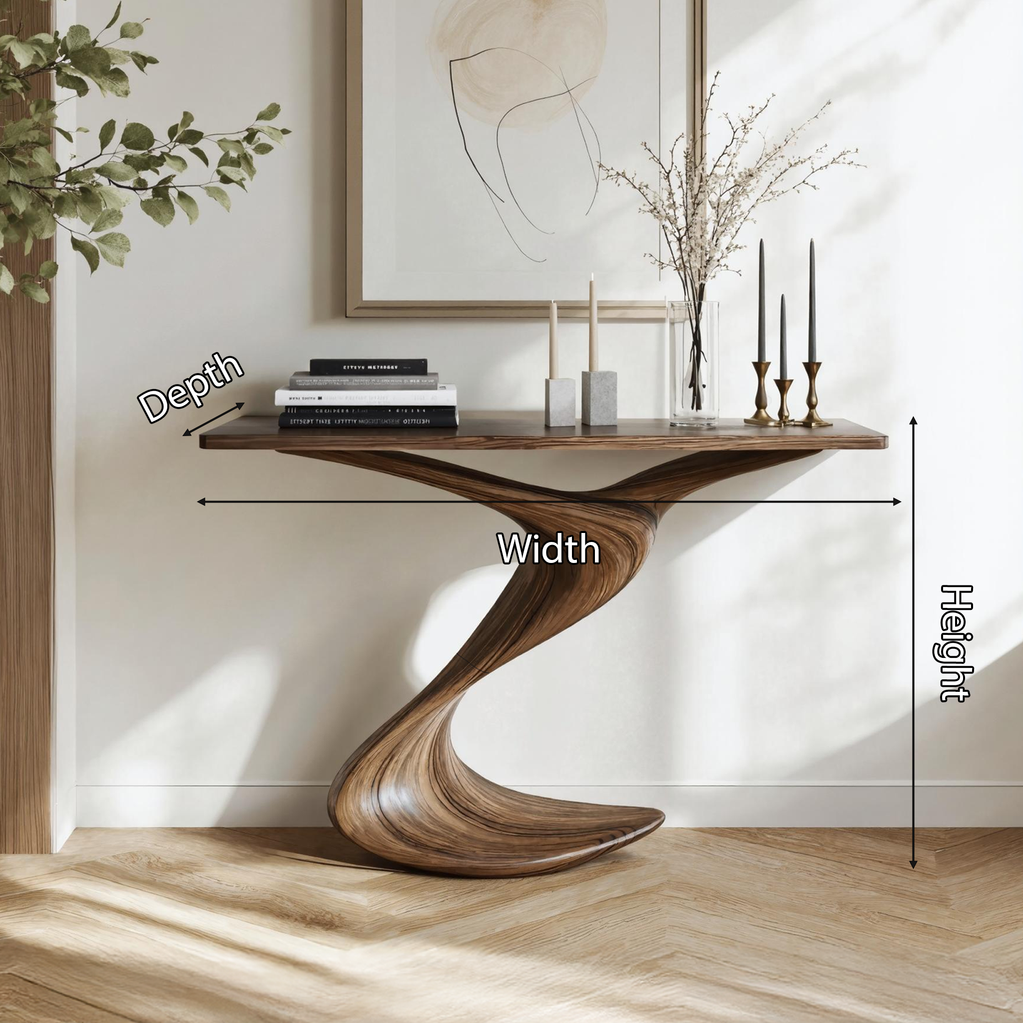 Rustic Console Table Entryway Design SILDTTNCS211