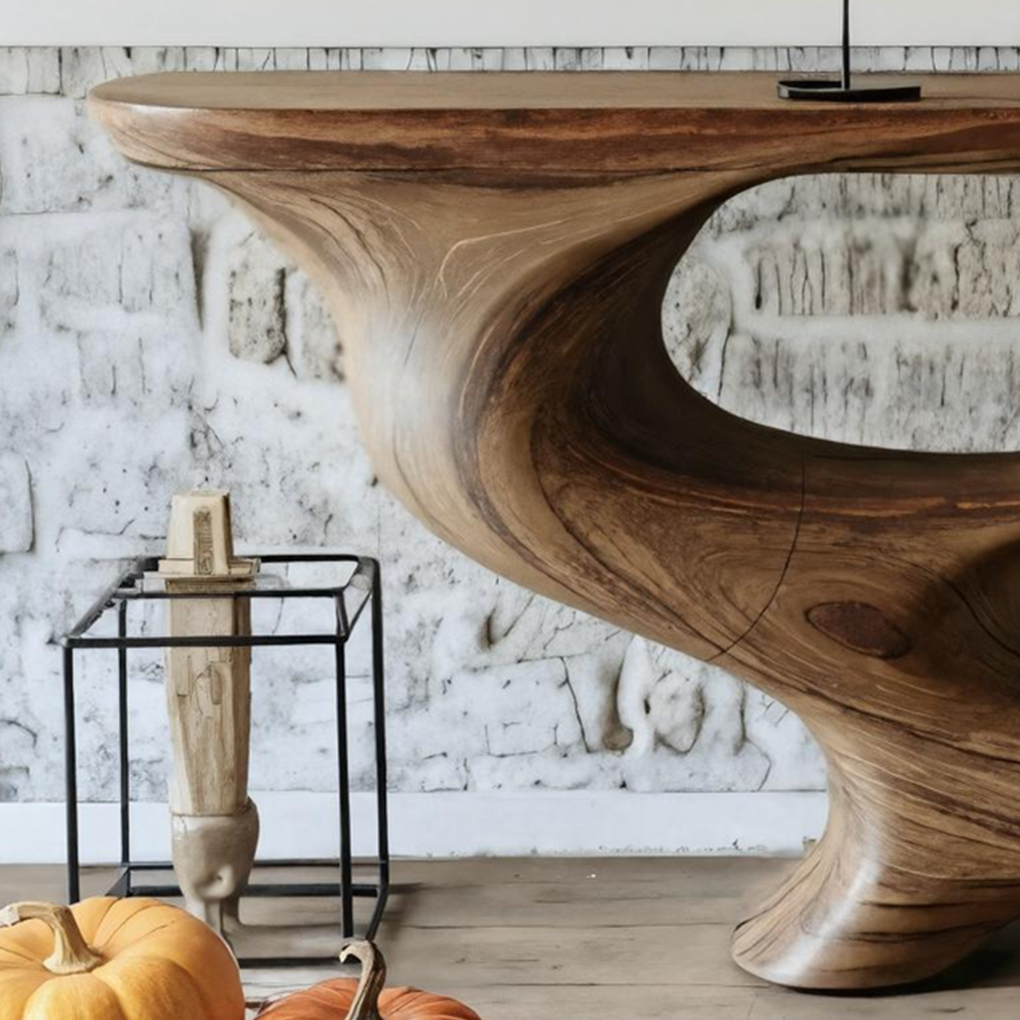 Mid Century Solid Wood Coffee Table For Entryway Design Halloween Furniture SILDTTNHCS010