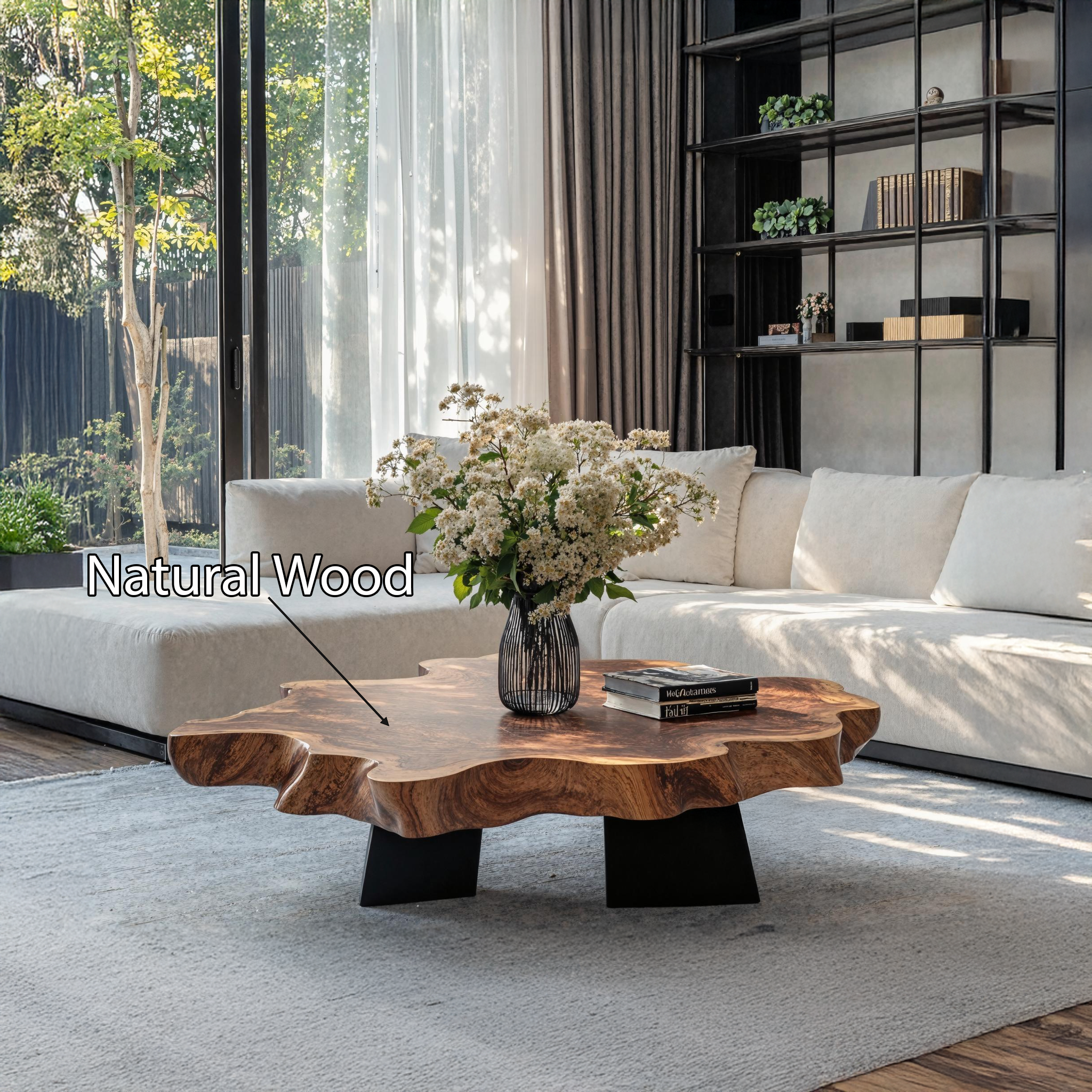 Rustic Coffee Table For Farmhouse Room Design SILDTTNCF025