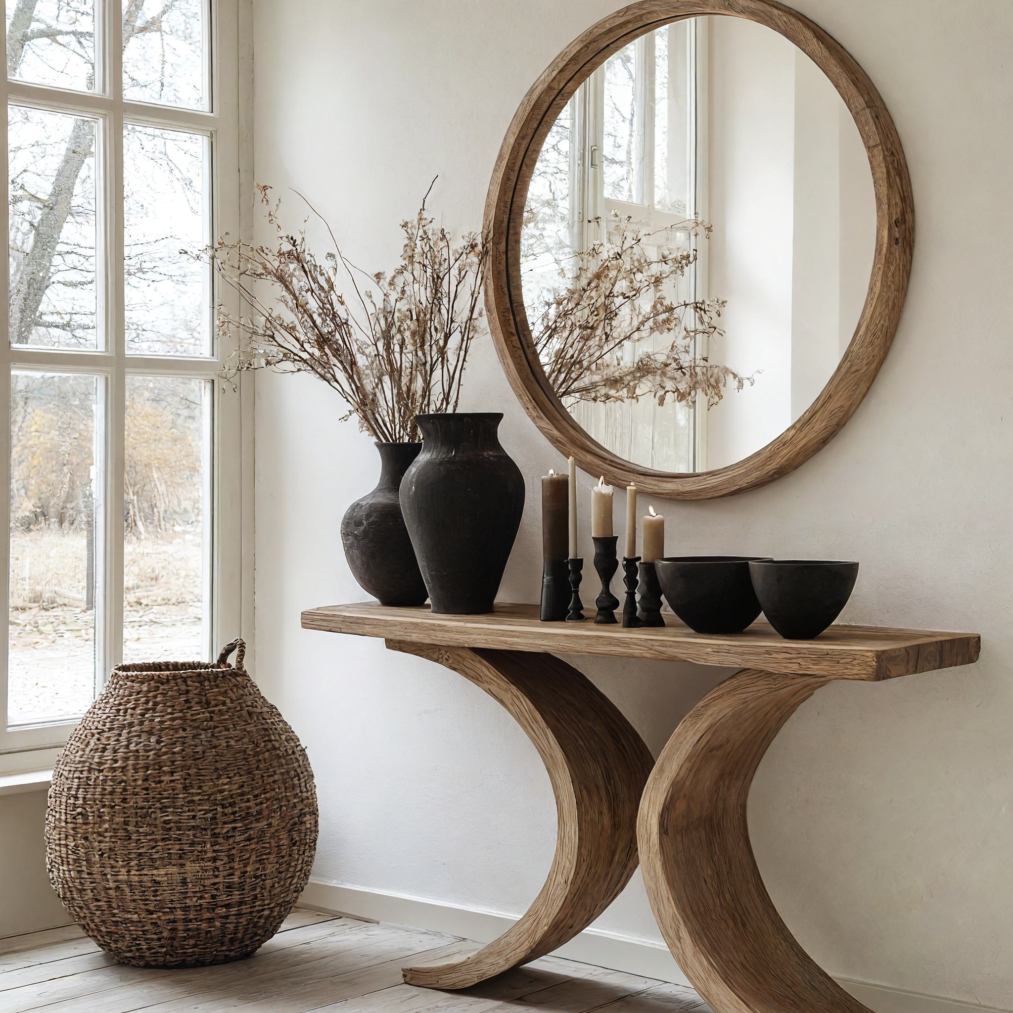 Living Edge Console Table Modern SILDTCS064