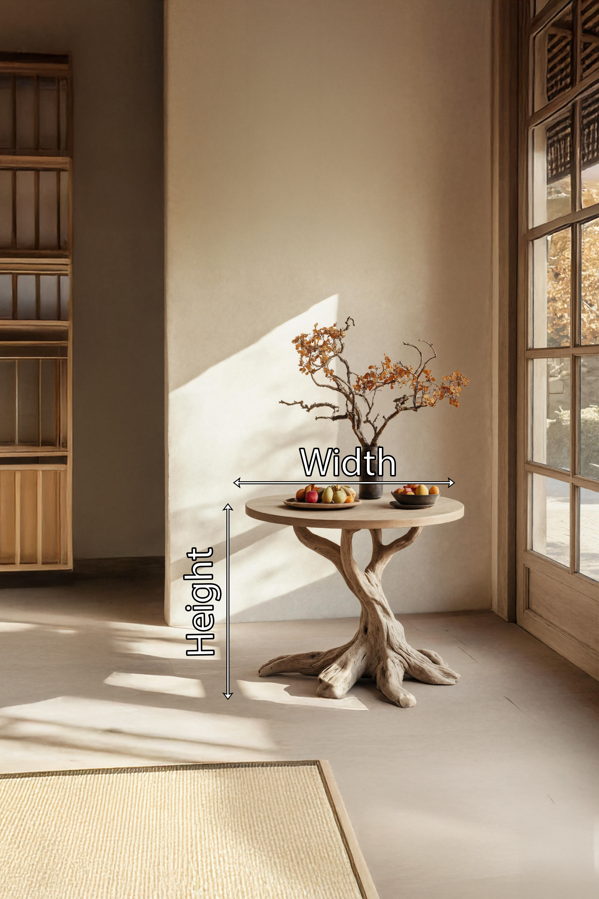 Mid Century Solid Wood End Table For Living Room Decor Inspiration SILDTTREN005