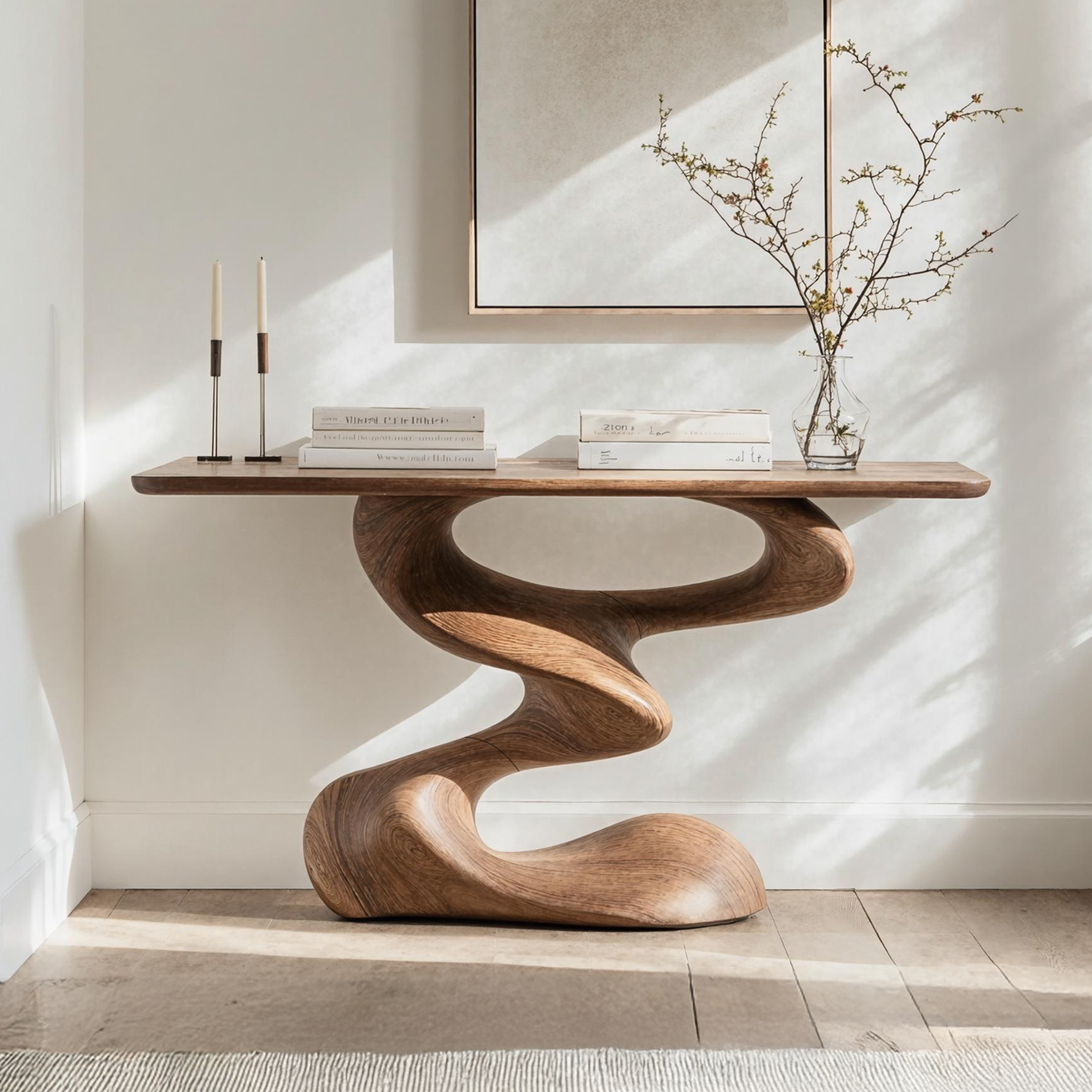 Mid Century Console Table For Living Room SILDTTNCS208