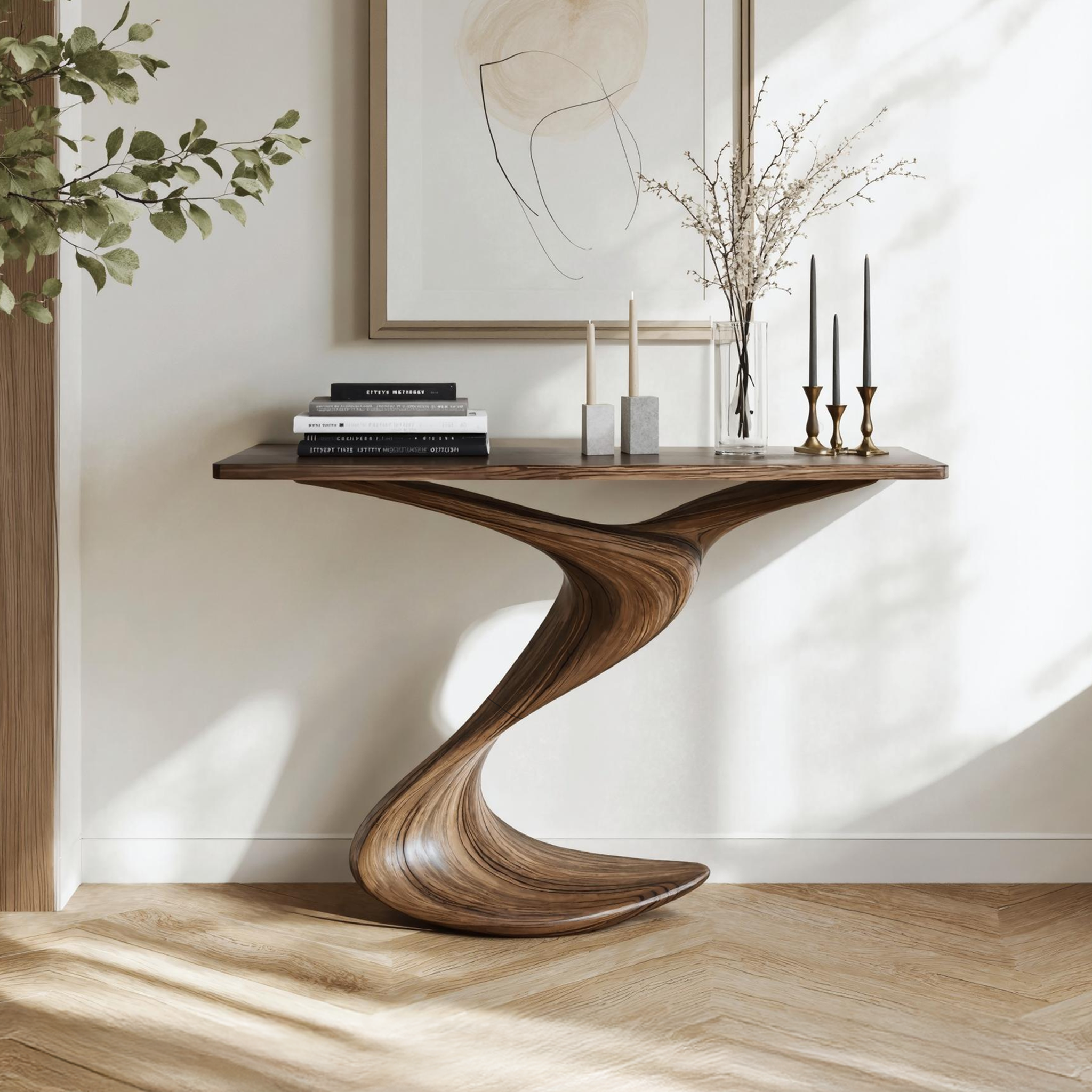 Rustic Console Table Entryway Design SILDTTNCS211