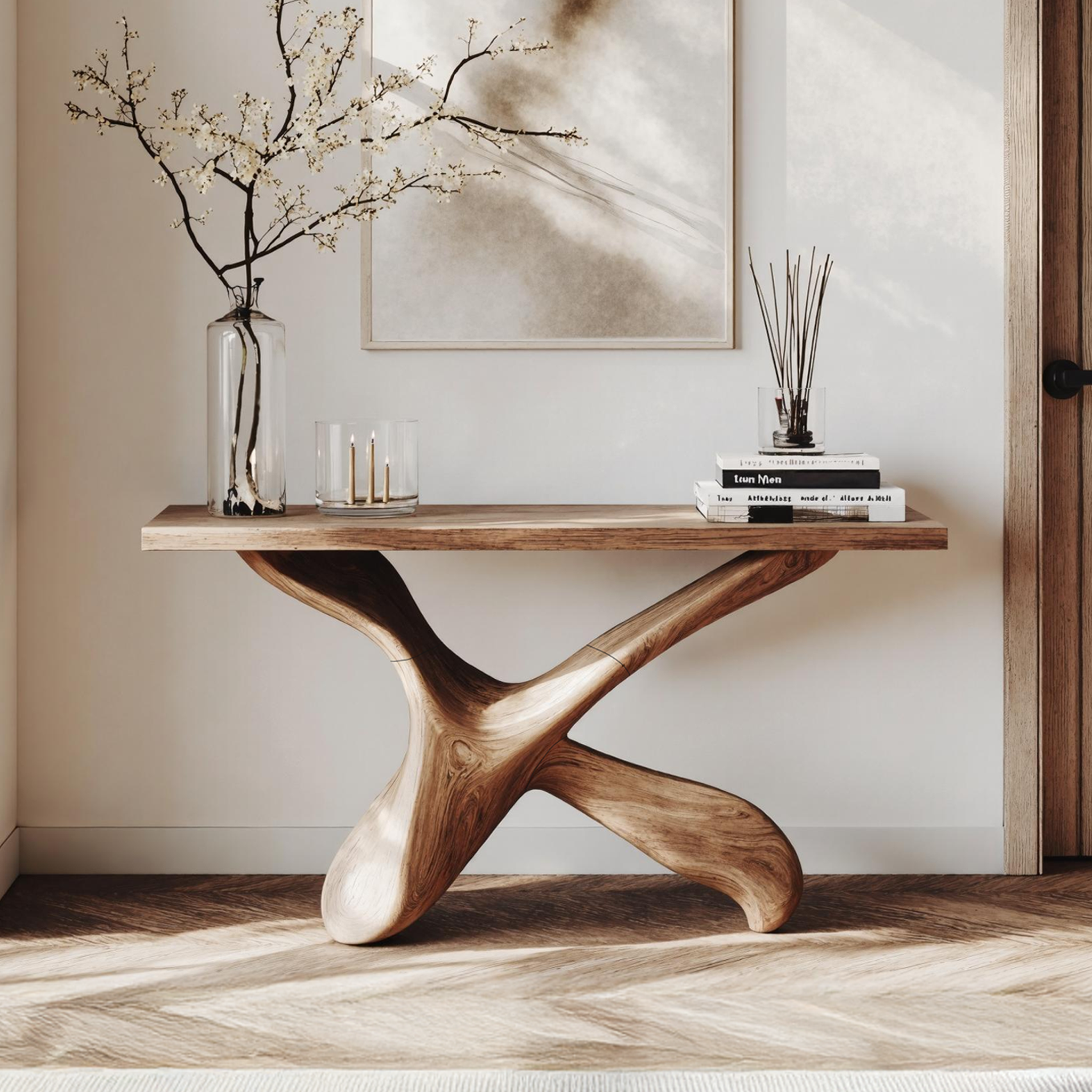Farmhouse Console Table Entryway Decor SILDTTNCS209