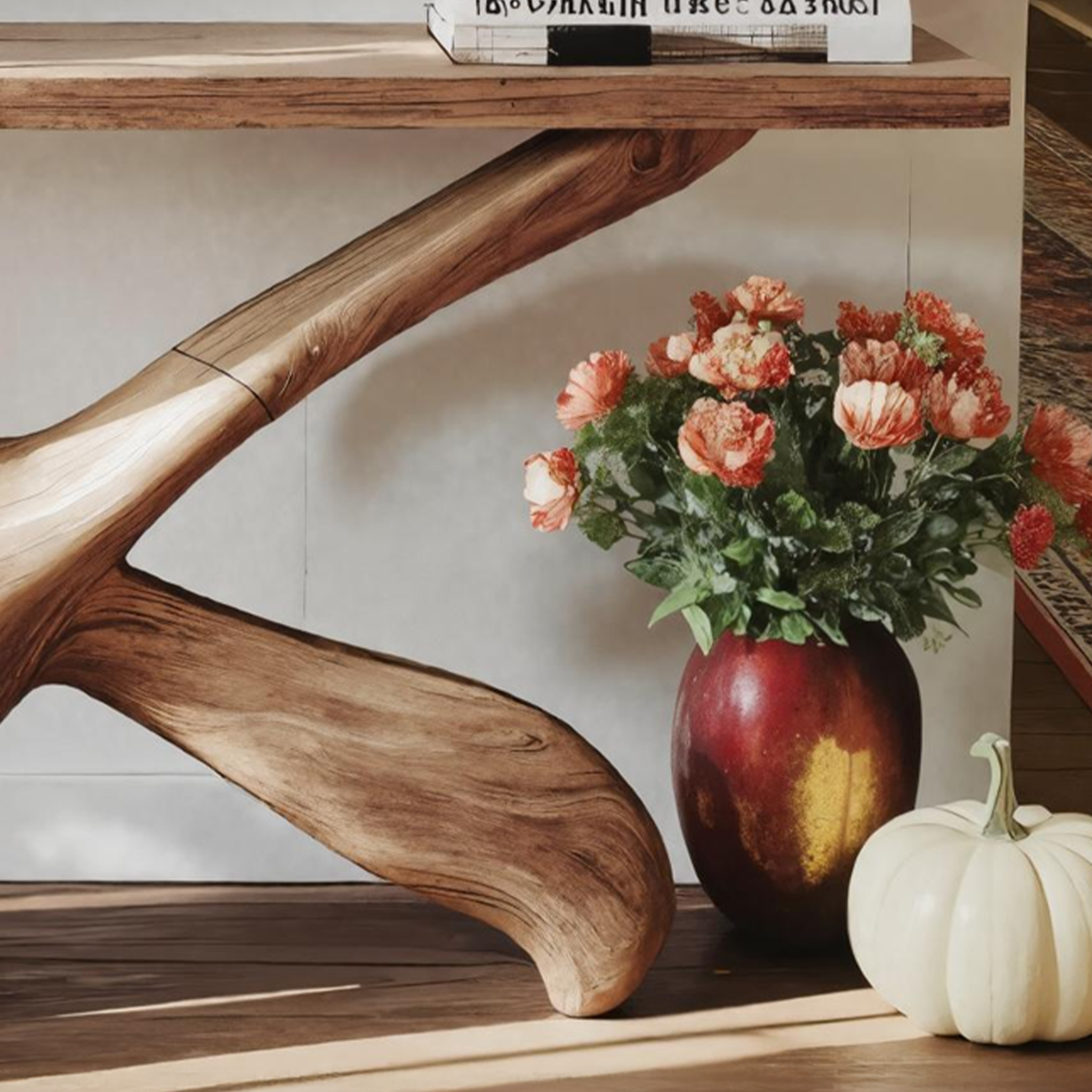 Handcrafted Live Edge Coffee Table For Entryway Design Halloween Decor SILDTTNHCS008