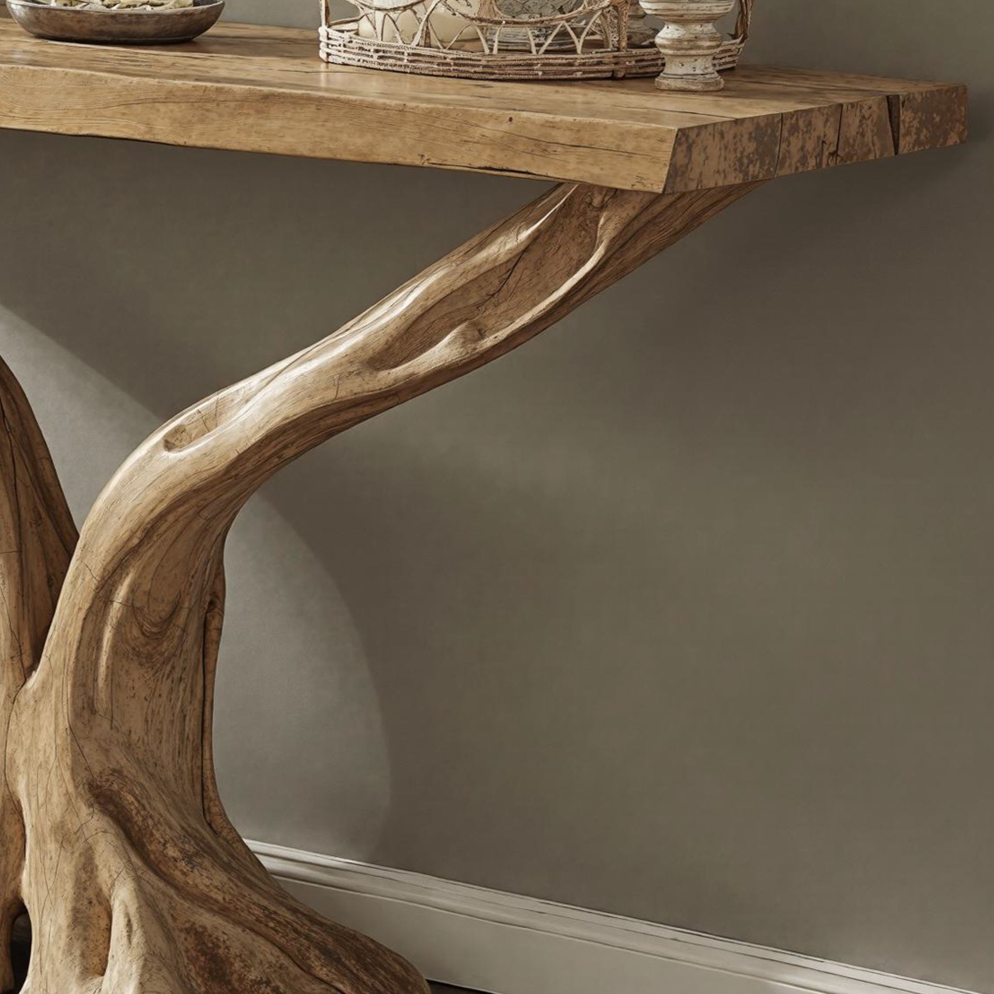 Classic Farmhouse Console Table For Living Room SILDTCS154