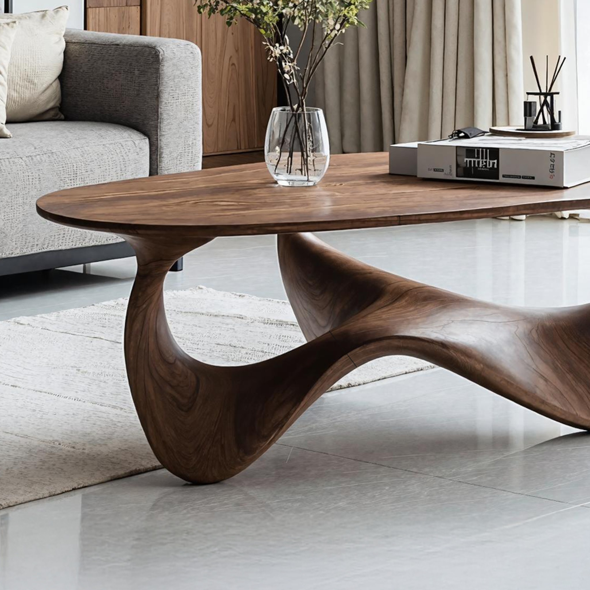 Rustic Wood Table For Natural Home Styling SILDTTRCF022