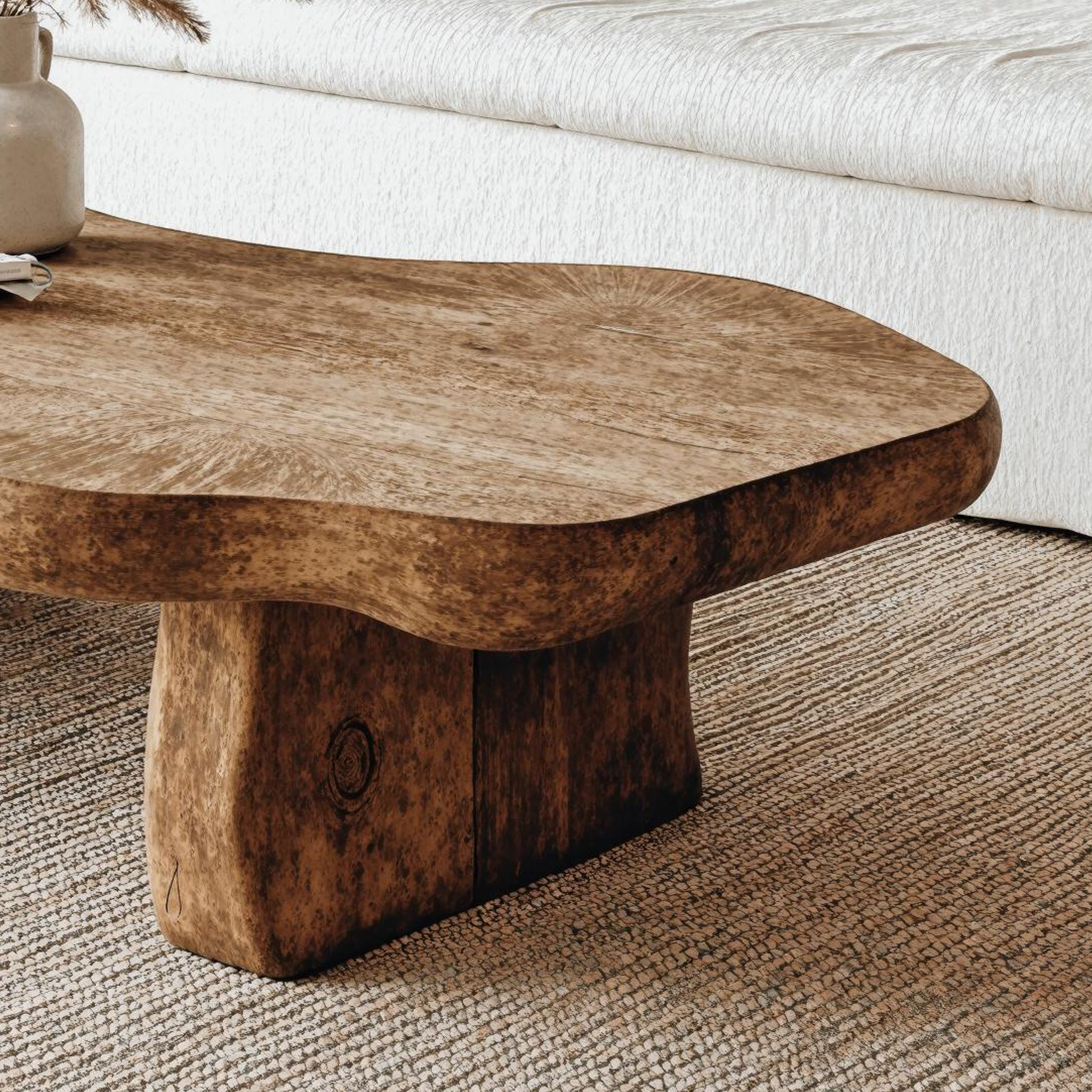 Solid Wood Coffee Table For Elegant Living Rooms SILDTCF094