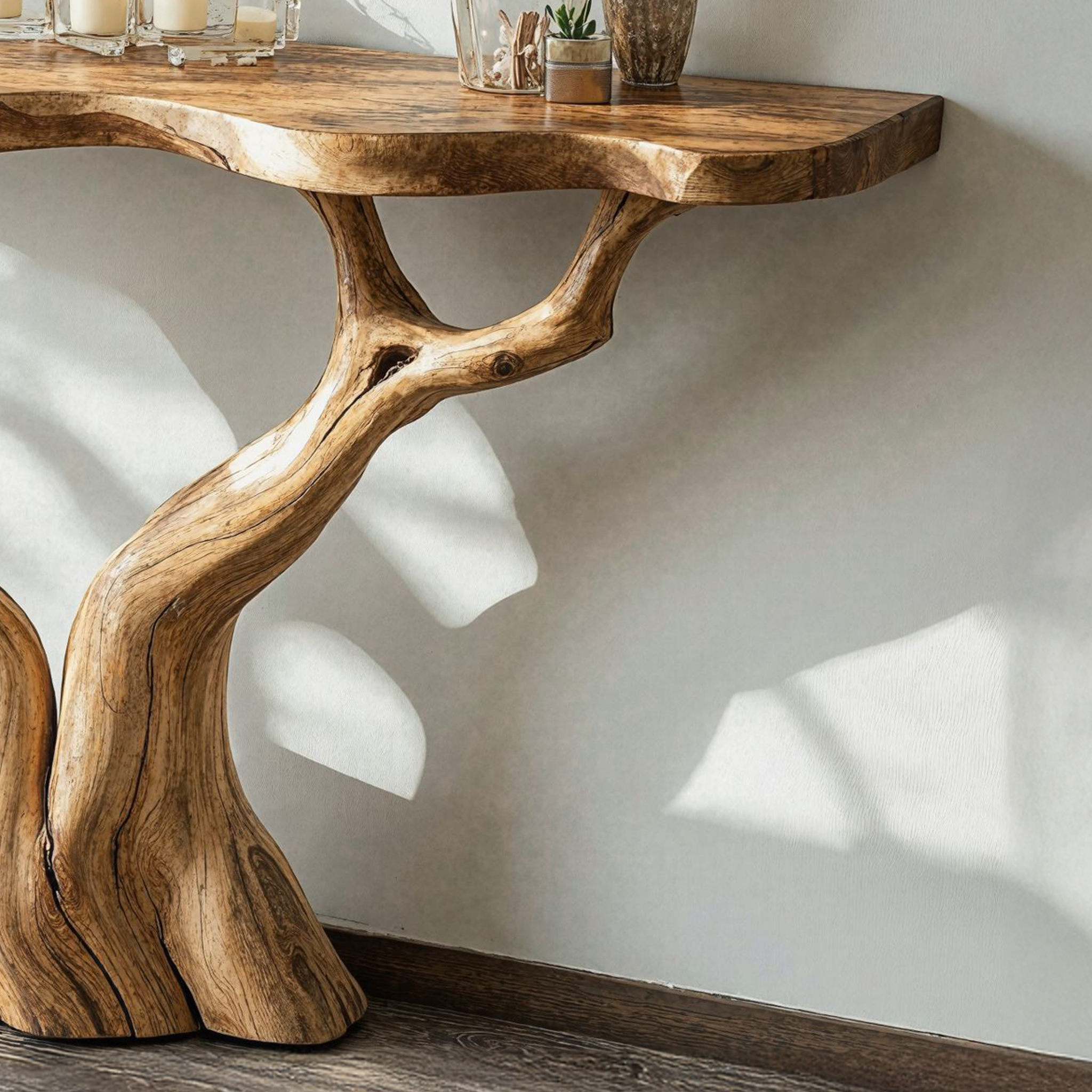 Rustic Farmhouse Console Table For Vintage Homes SILDTCS038
