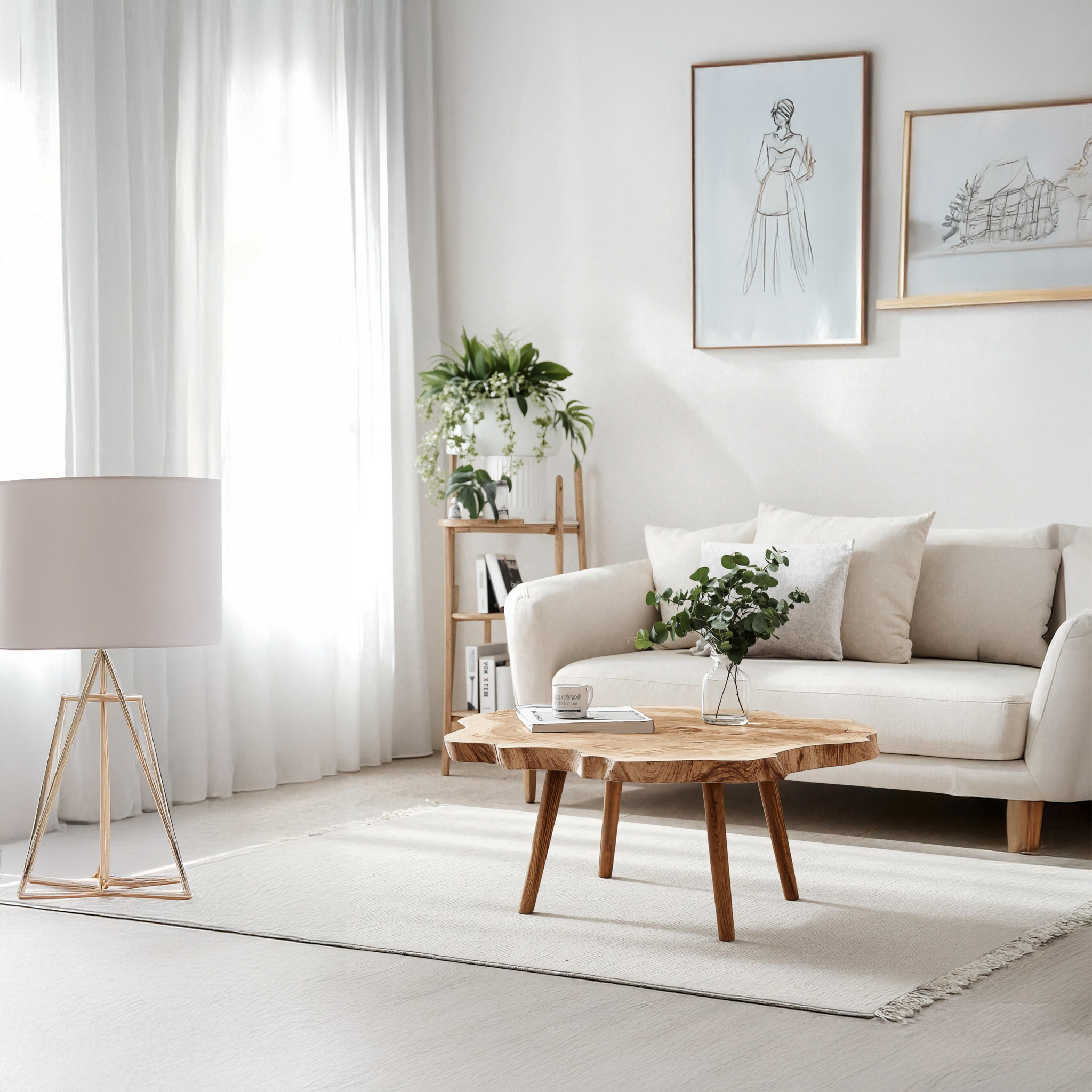 Rustic Wood Table For Natural Home Styling SILDTTRCF025