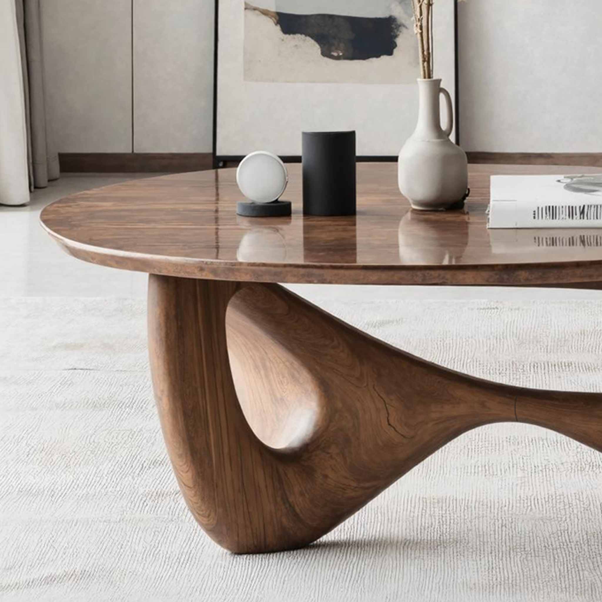 Rustic Coffee Table For Warm Room Ambience SILDTTNCF008
