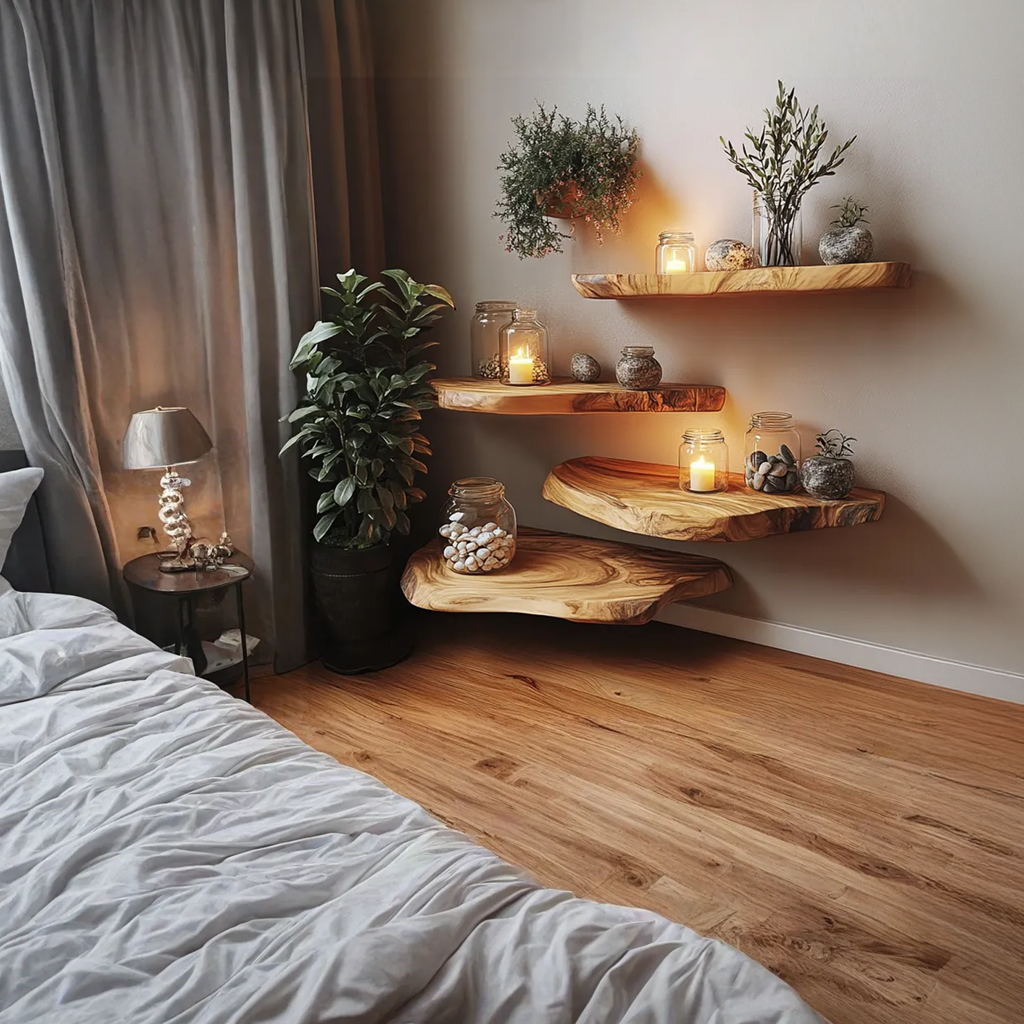 Classic Floating Shelves Living Room Decoration Gift Sets SINLFL067