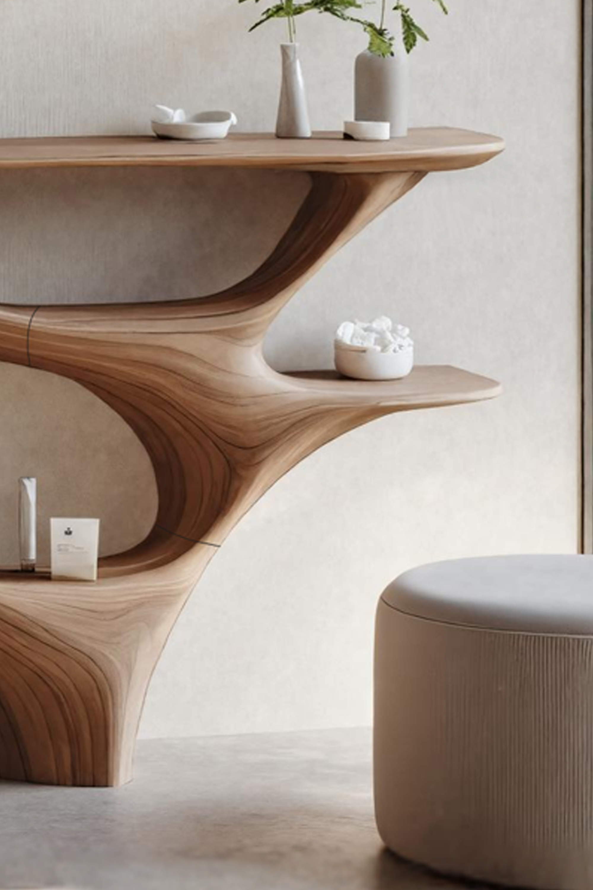 Mid Century Vanity Table for Bedroom and Bathroom Design SILDTTNMV011