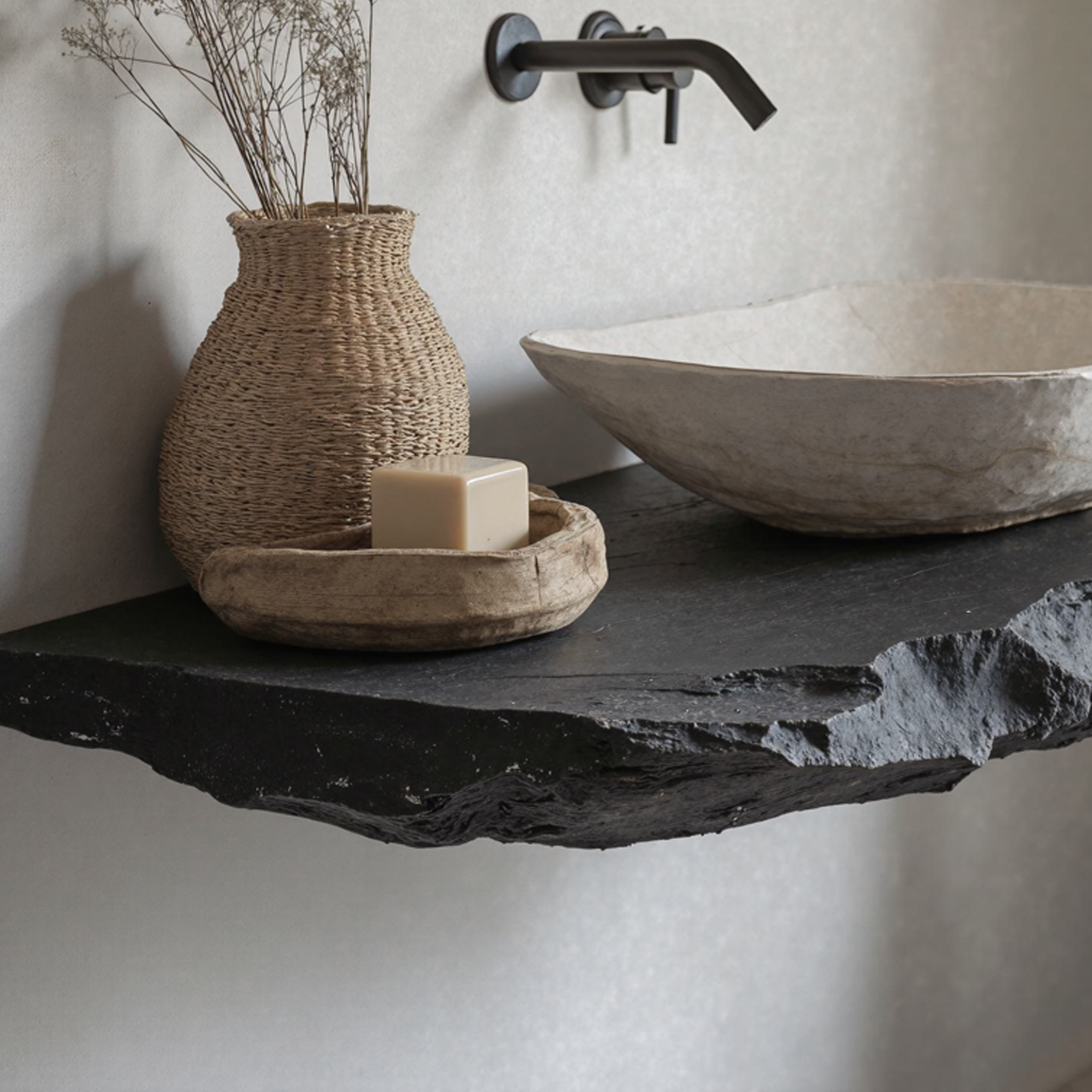 Handcrafted Bathrooom Vanity Floating Shelf SILDTBRV027