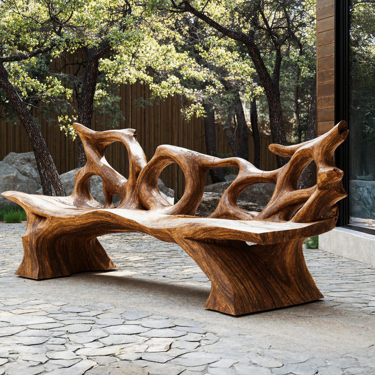 Tree Stump Art Furniture