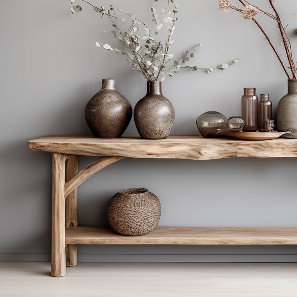 Custom Farmhouse Console Table For Rustic Home Decor SILDTCS008