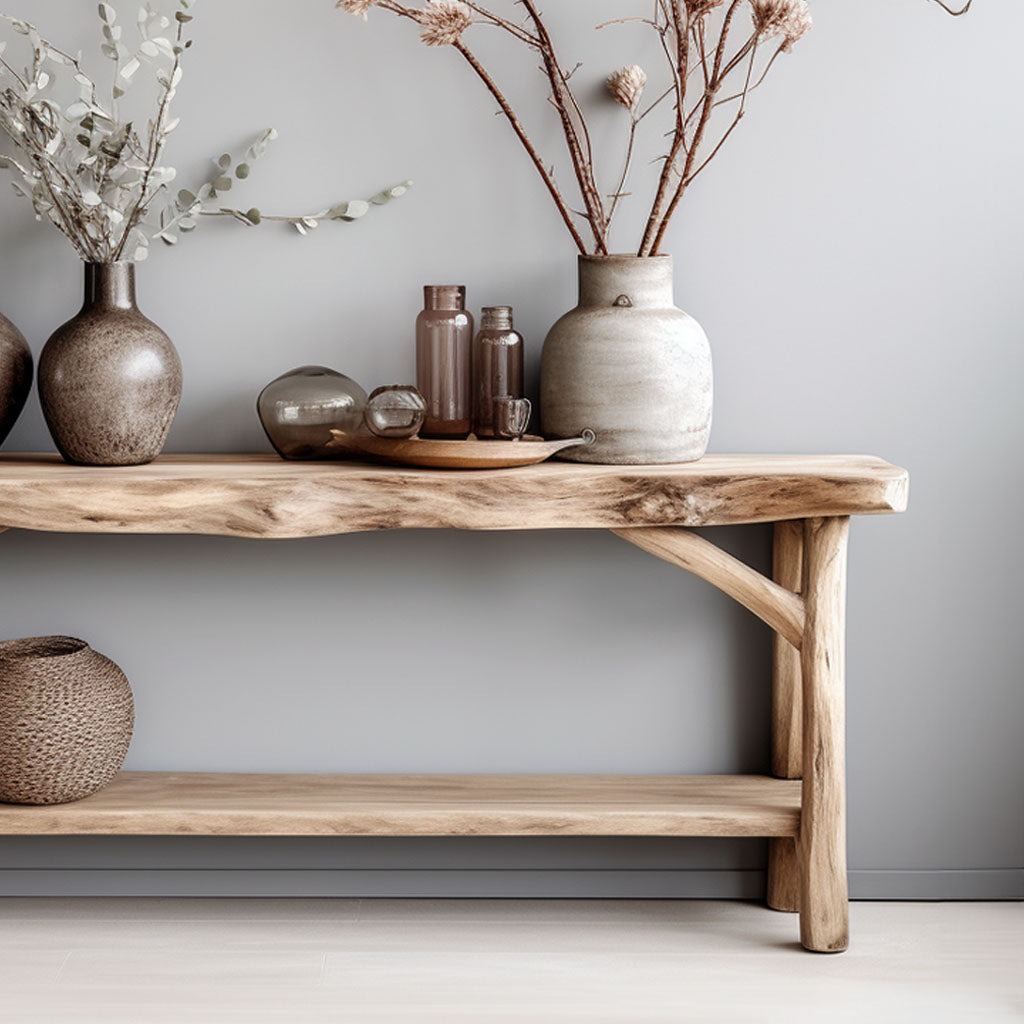 Custom Farmhouse Console Table For Rustic Home Decor SILDTCS008