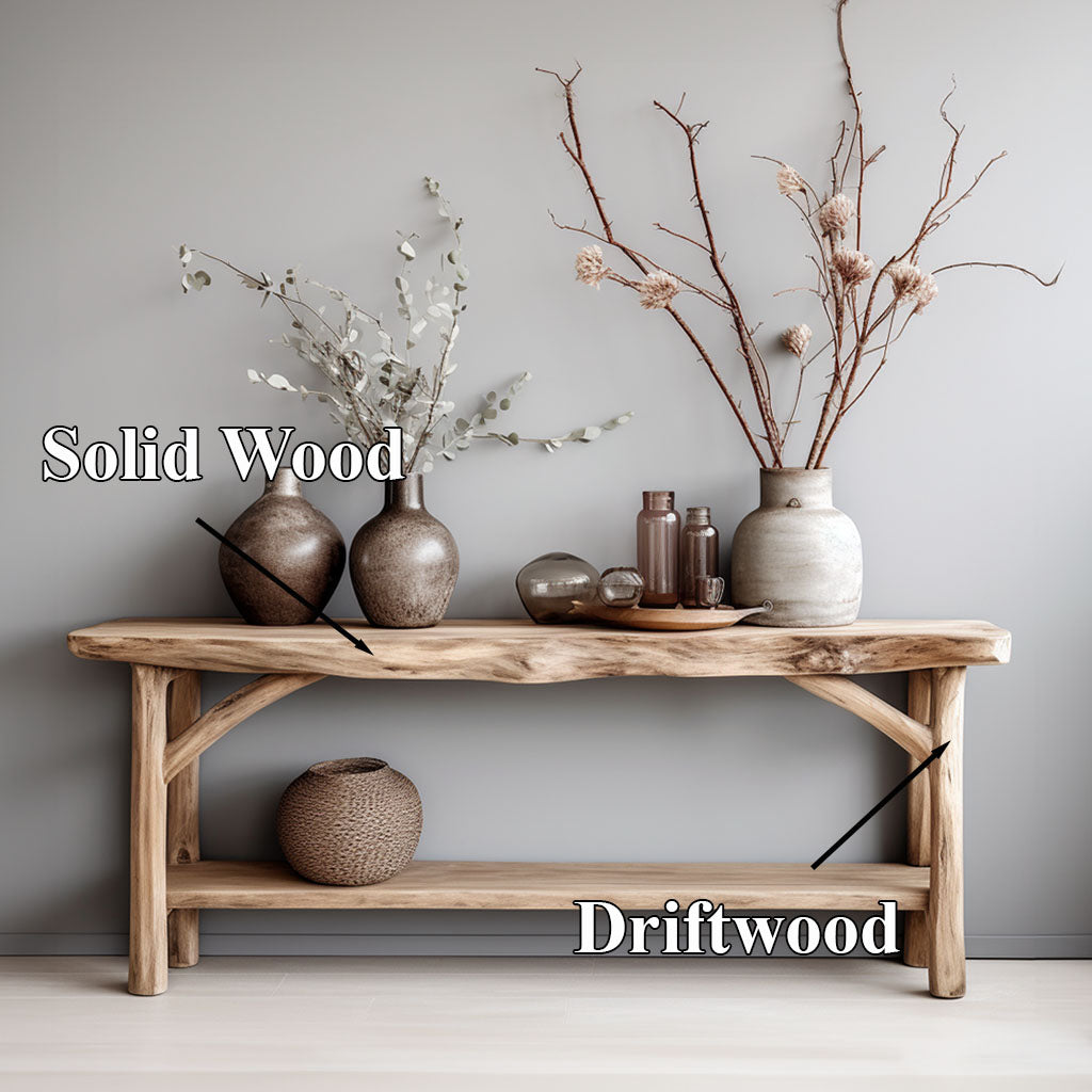 Custom Farmhouse Console Table For Rustic Home Decor SILDTCS008