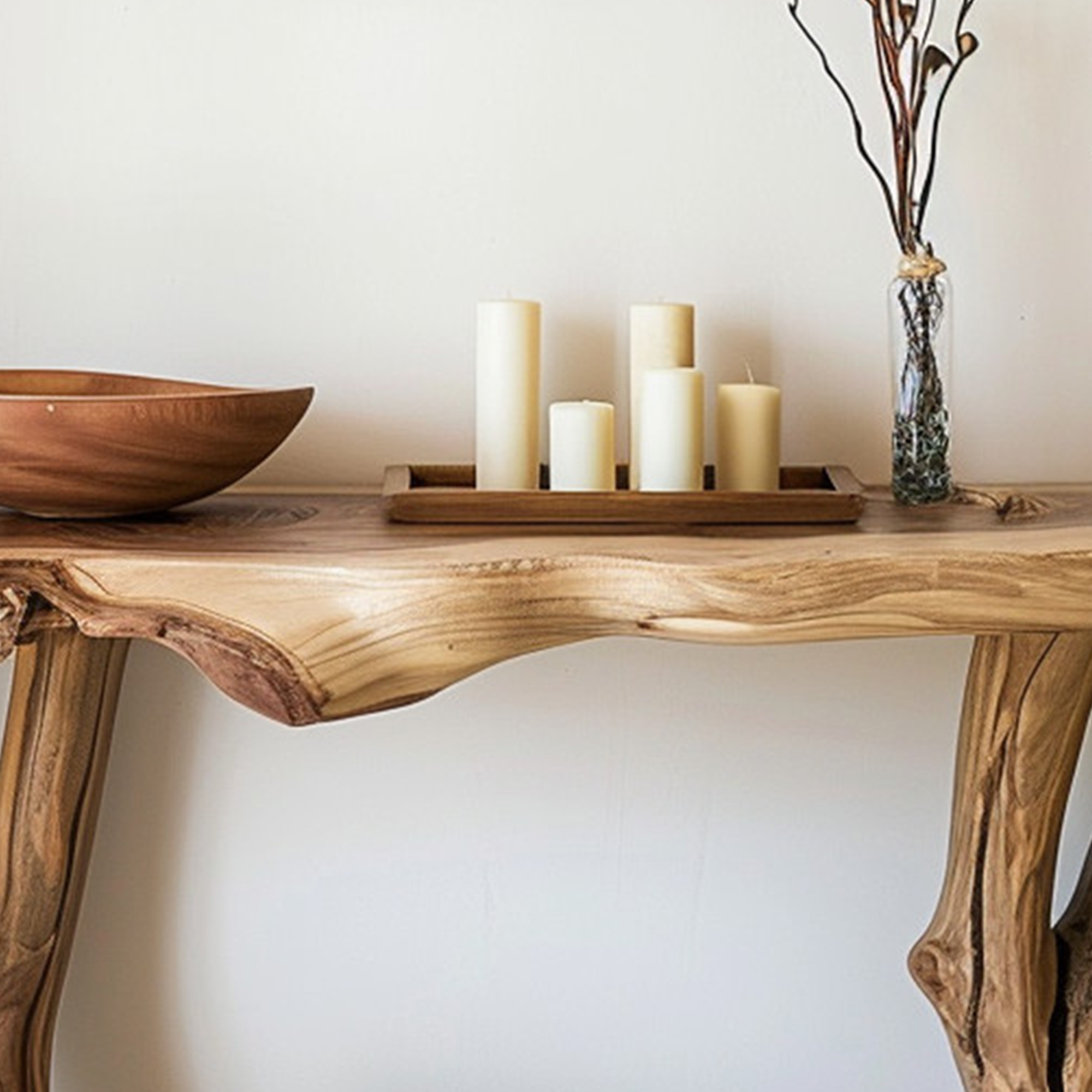 Narrow Console Table Hallway Table SINLCS006