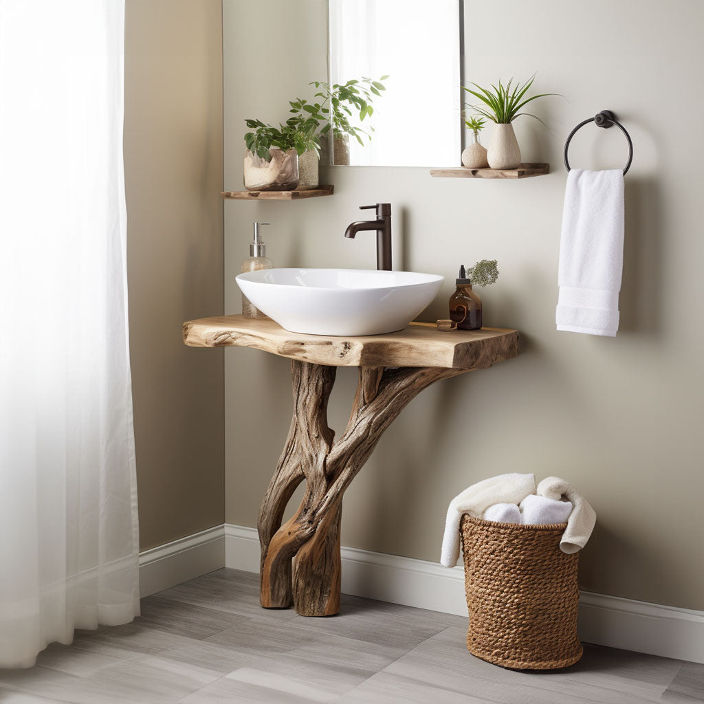 Handcrafted Bathroom Vanity Sink SILDTBRV015