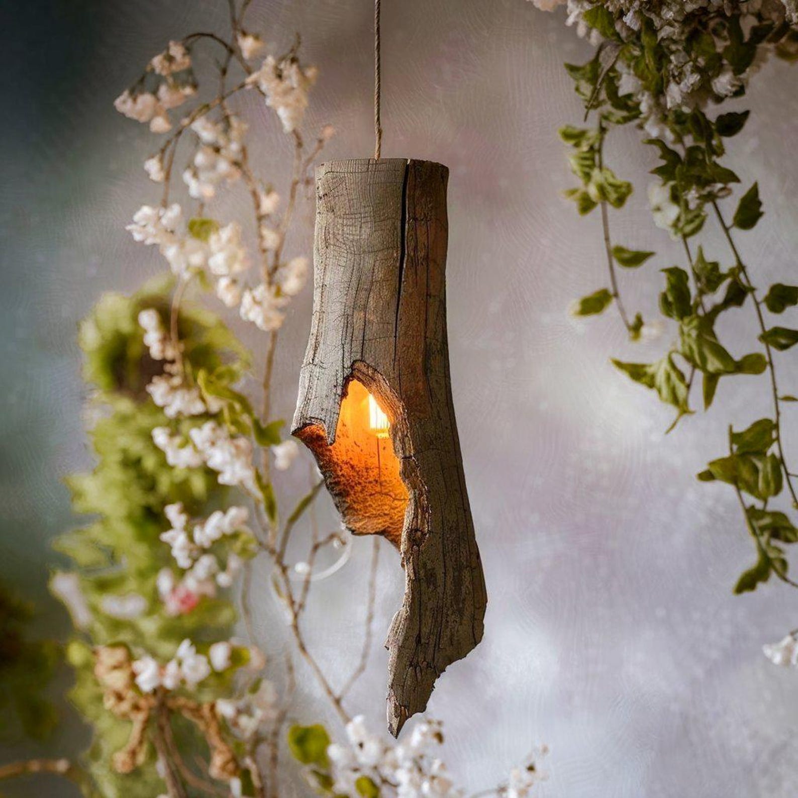 Rustic Style Wooden Lamp And Handmade Lighting For Living Room Bedroom And Home Decor SITHLAM007