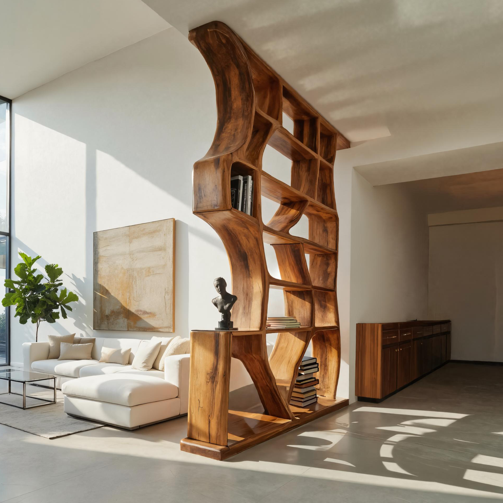 Modern Organic Room Divider For Living Room SITHTTDVR001