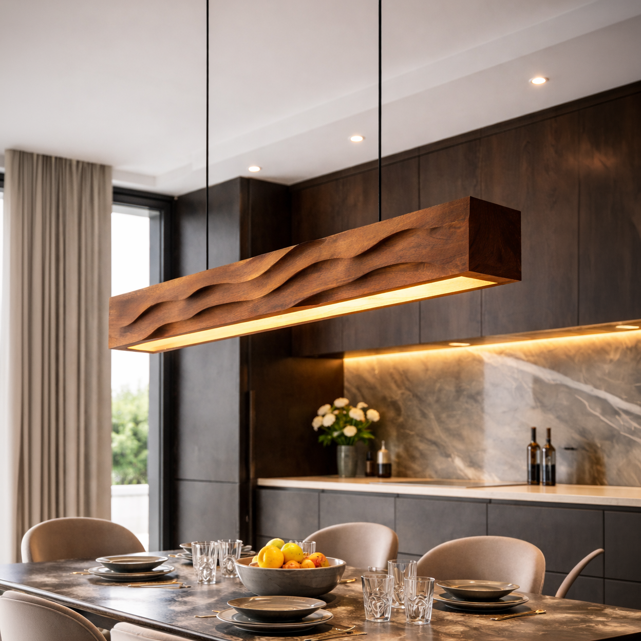 Elegant Dining Light Combining Modern Design For Kitchen RTTHTTCE012