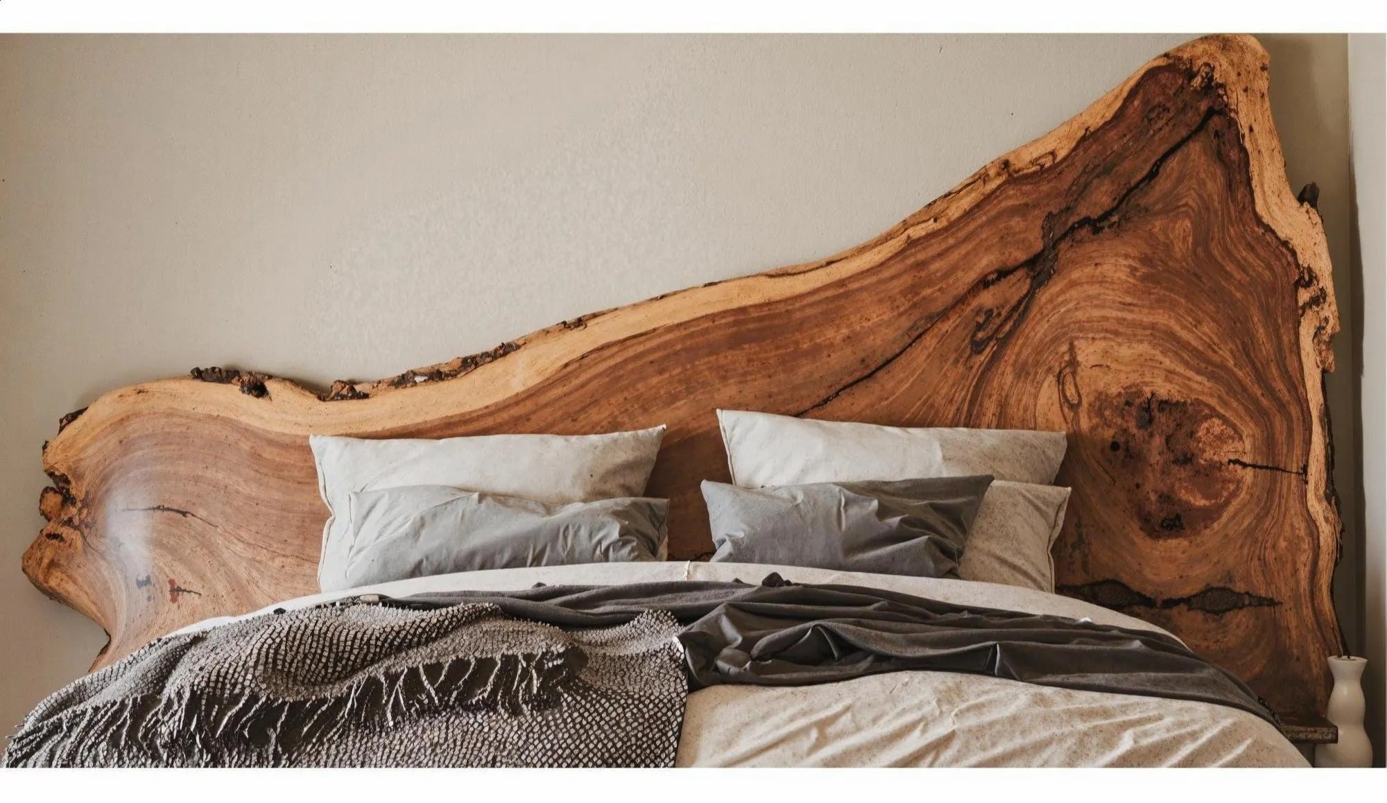 Rustic Live Edge Headboard For Unique Bedrooms SITHWO009