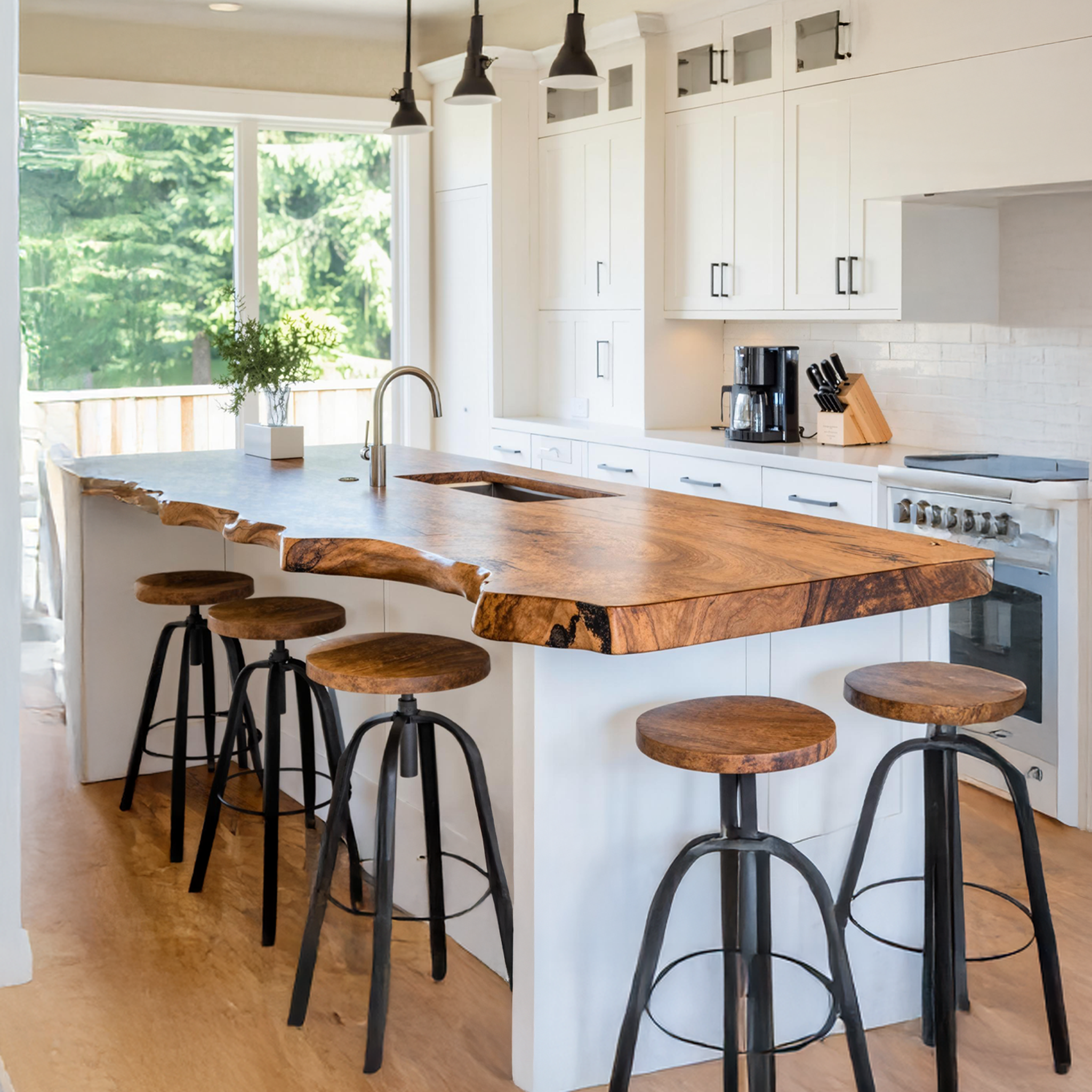 Handcrafted Kitchen Countertop Unique Design SILDTKCT018