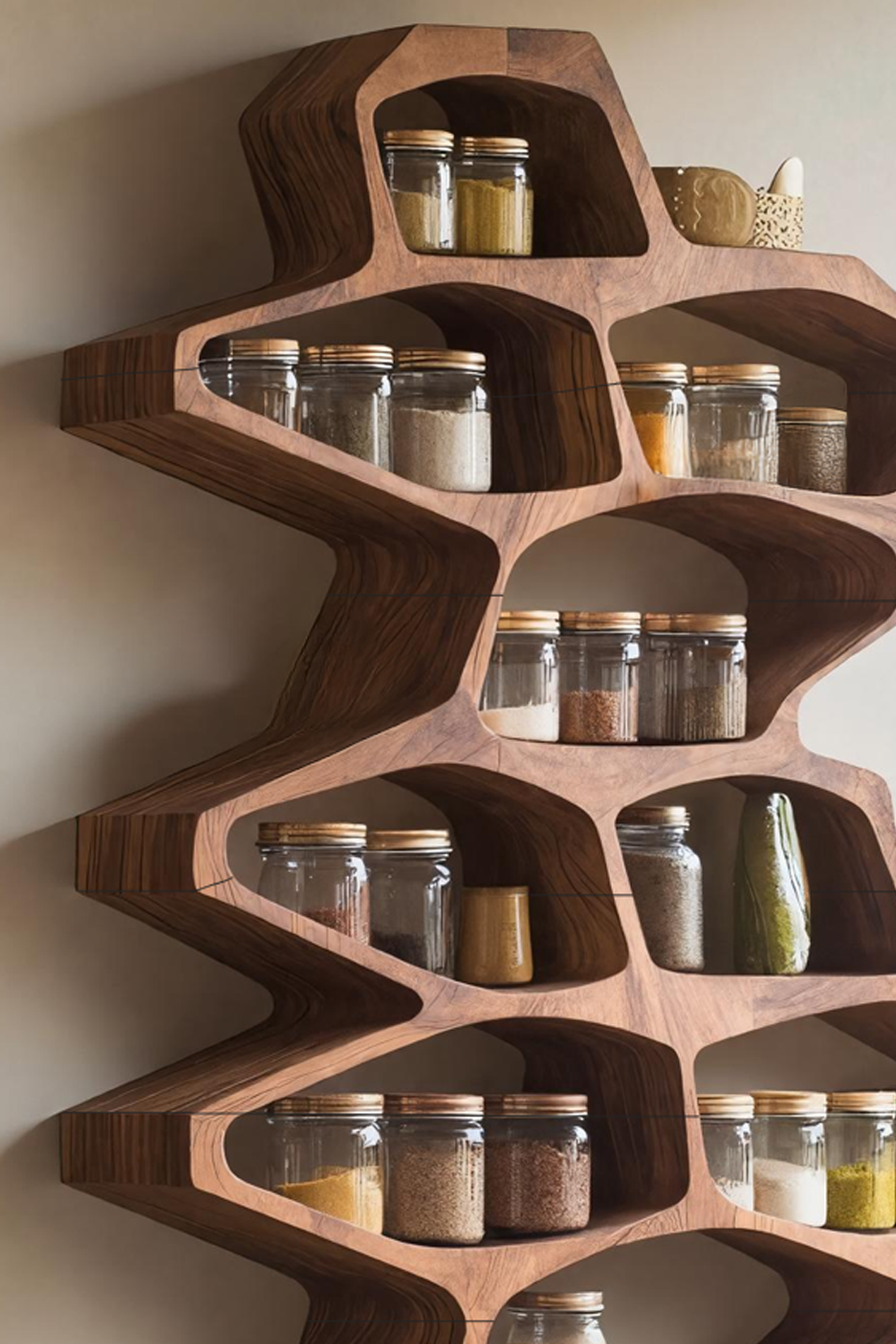 Farmhouse Style Spice Storage Cabinet For Kitchen Use SILDTTRSRS015