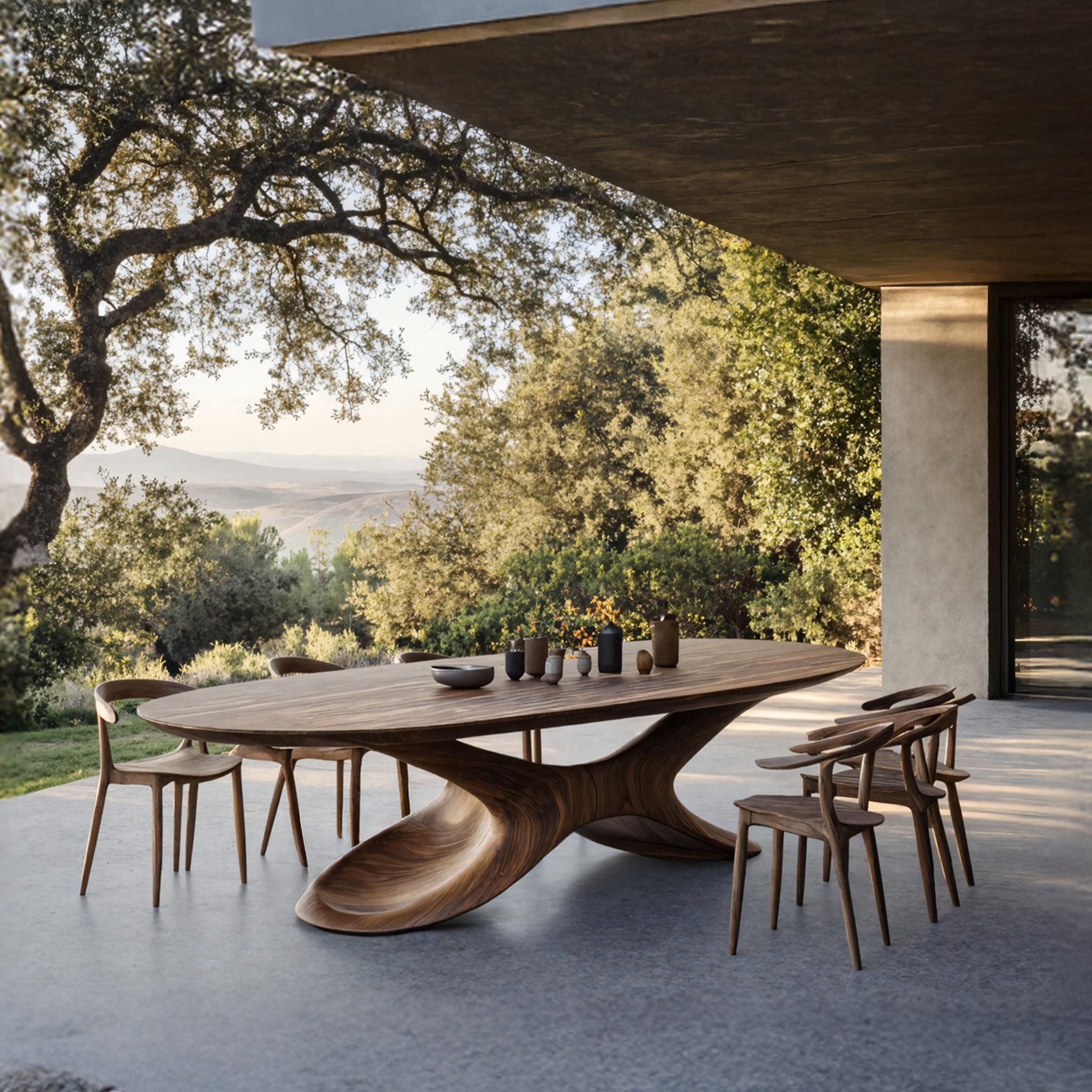 Mid Century Modern Dining Table For Kitchen Use SILDTTNDN015
