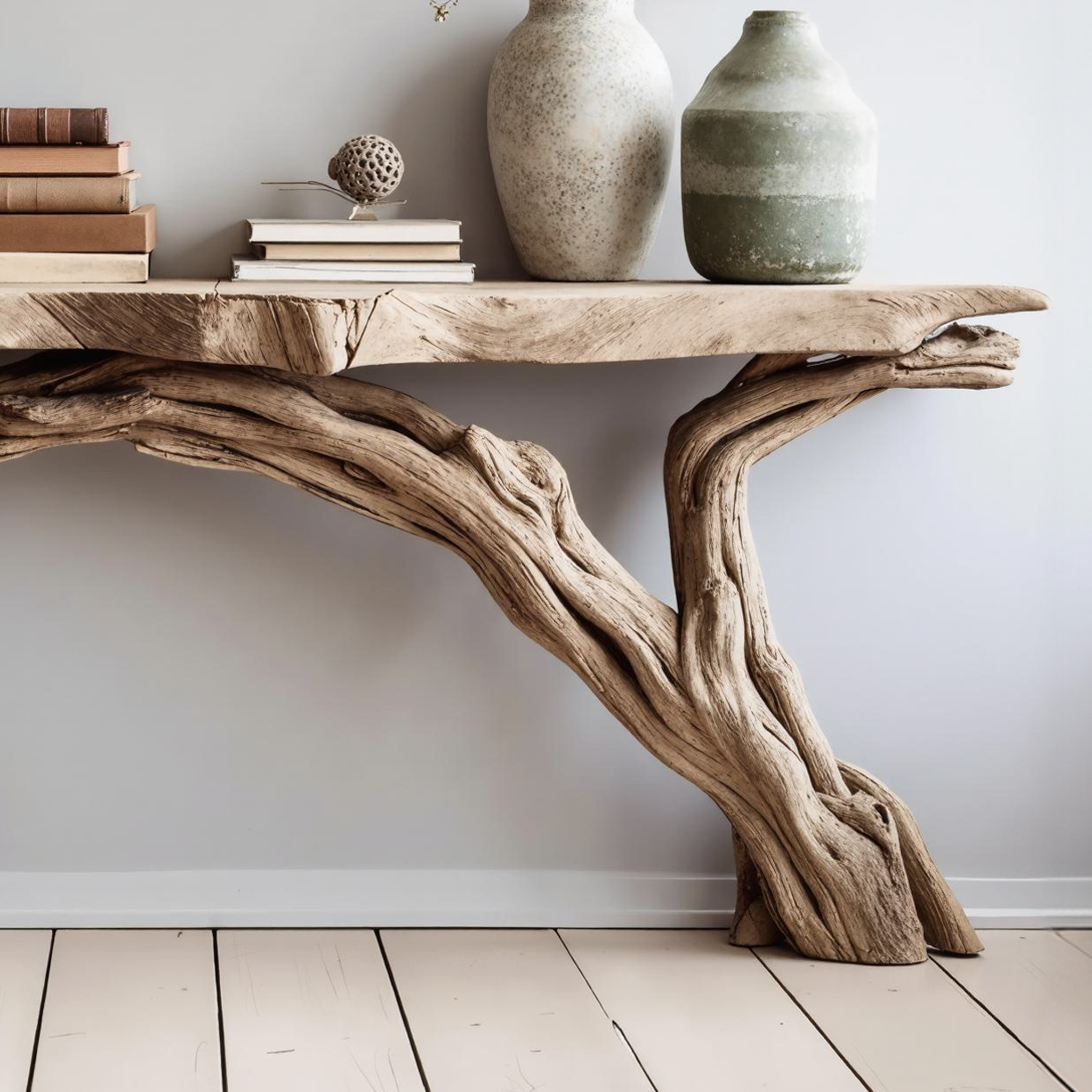 Wood Console Table Rustic Entry Table Home Decor SILDTCS097