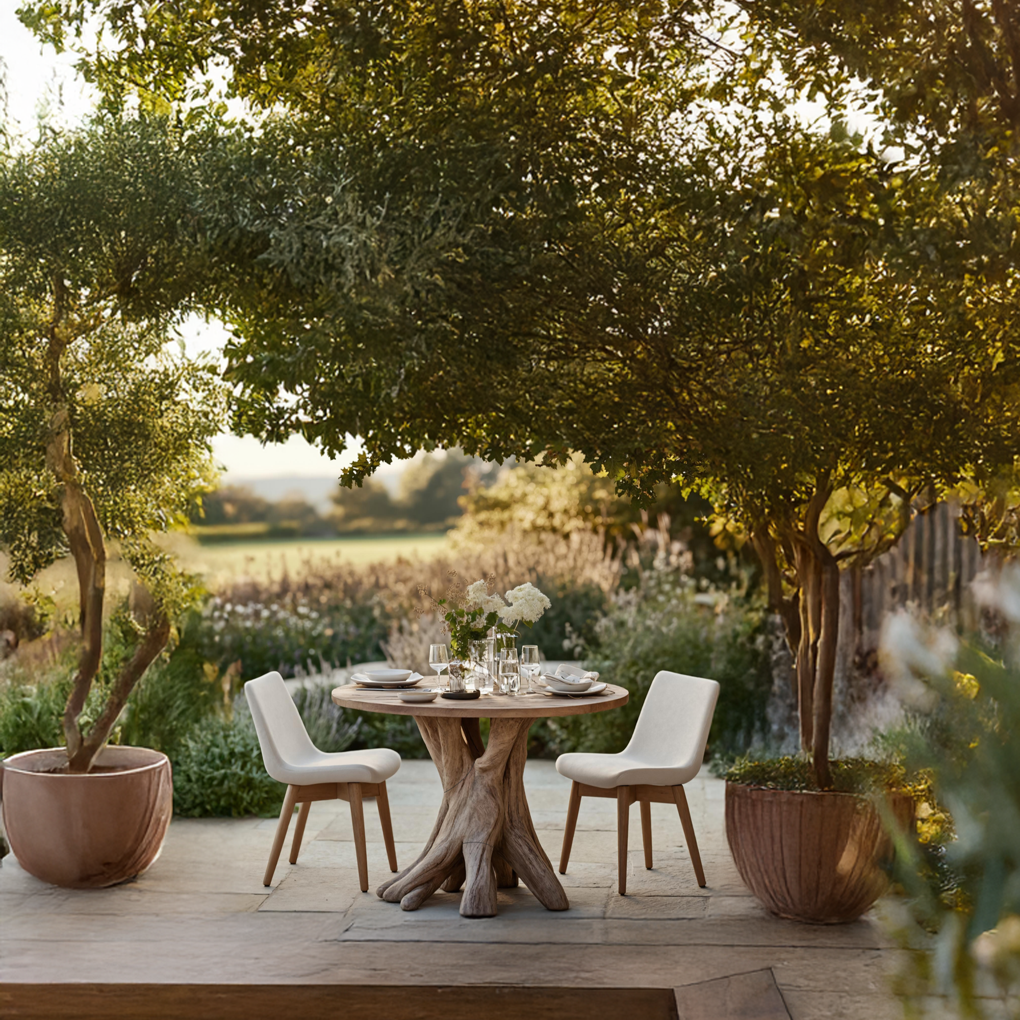 Rustic Wood Table For Charming Furniture Decor SILDTTNDN009