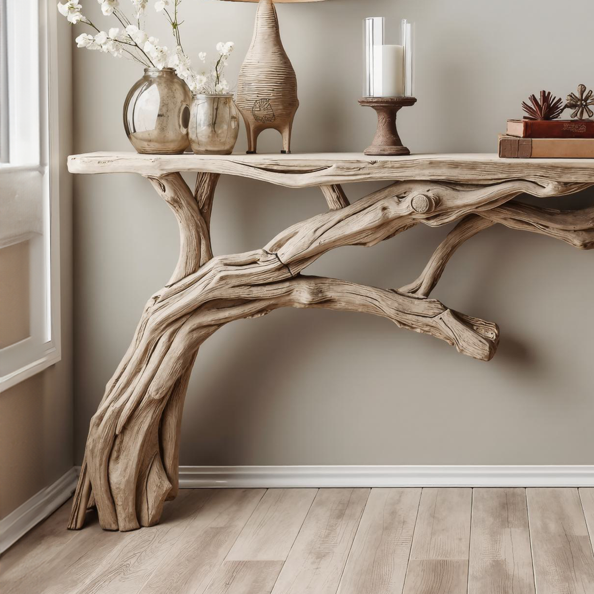 Wood Entry Console Table Hallway Table Home Decor SILDTCS100