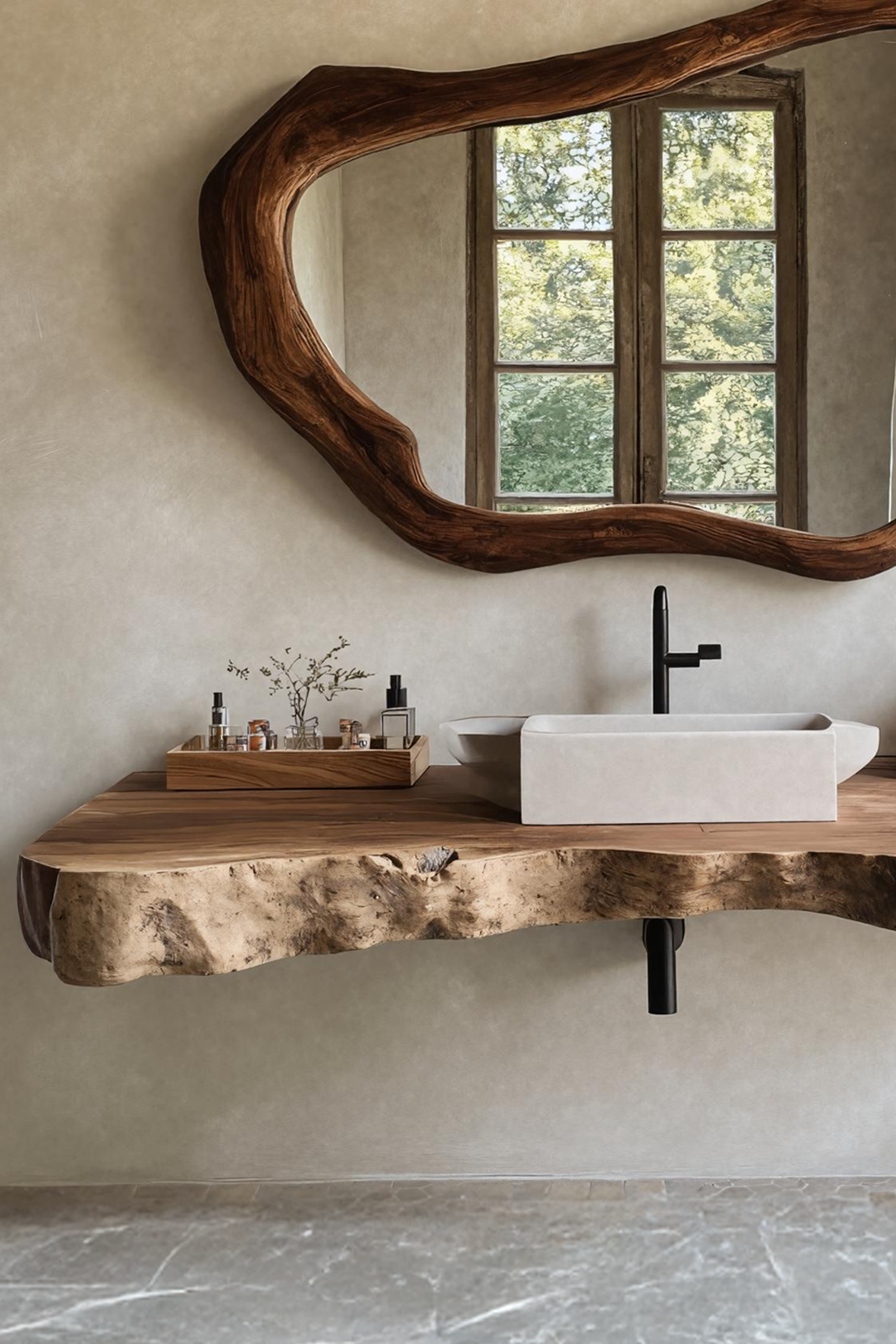 Farmhouse Style Vanity With Drawers For Bathroom SILDTTRBAS023
