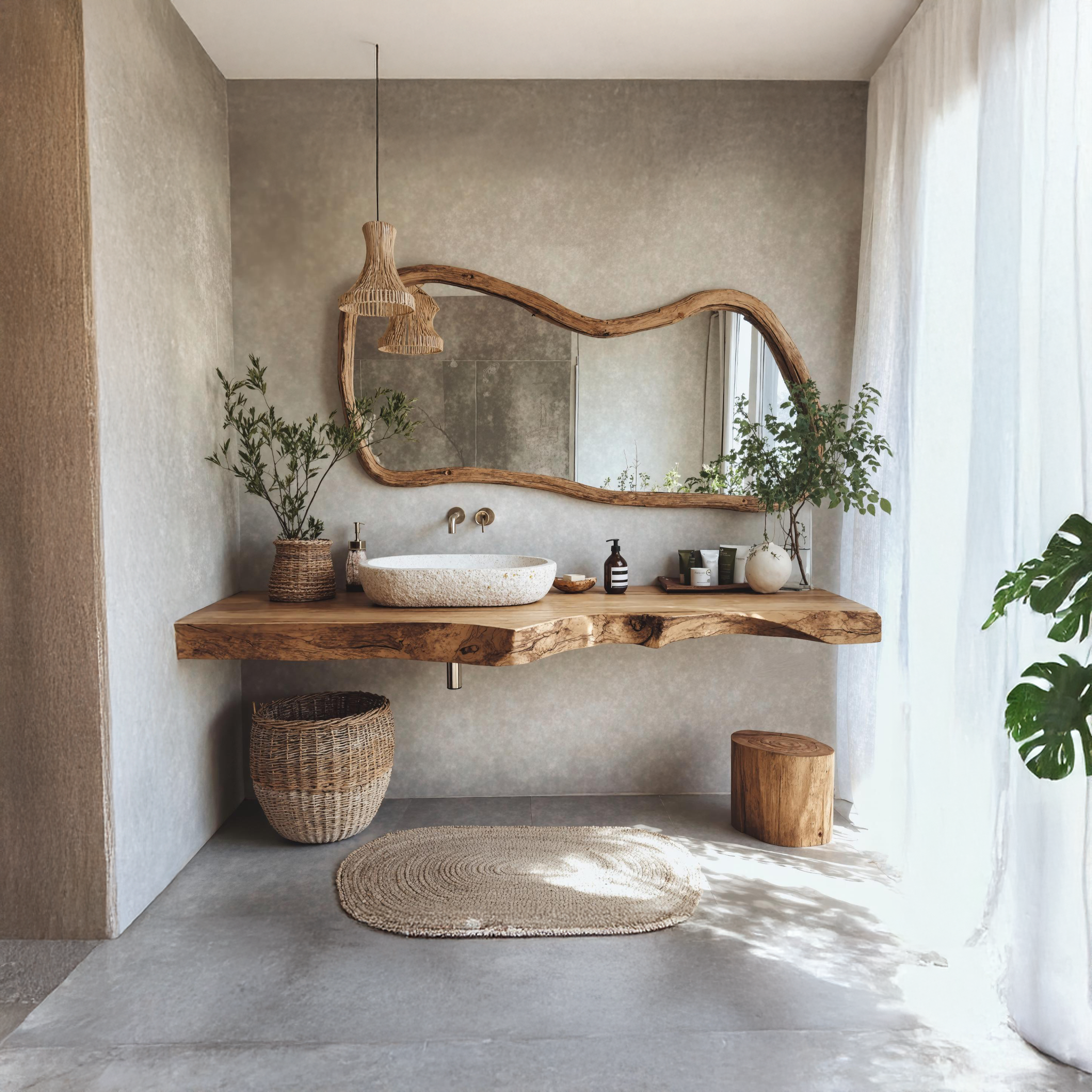 Vintage Solid Wood Vanity For Modern Bathroom Look SILDTBRV190