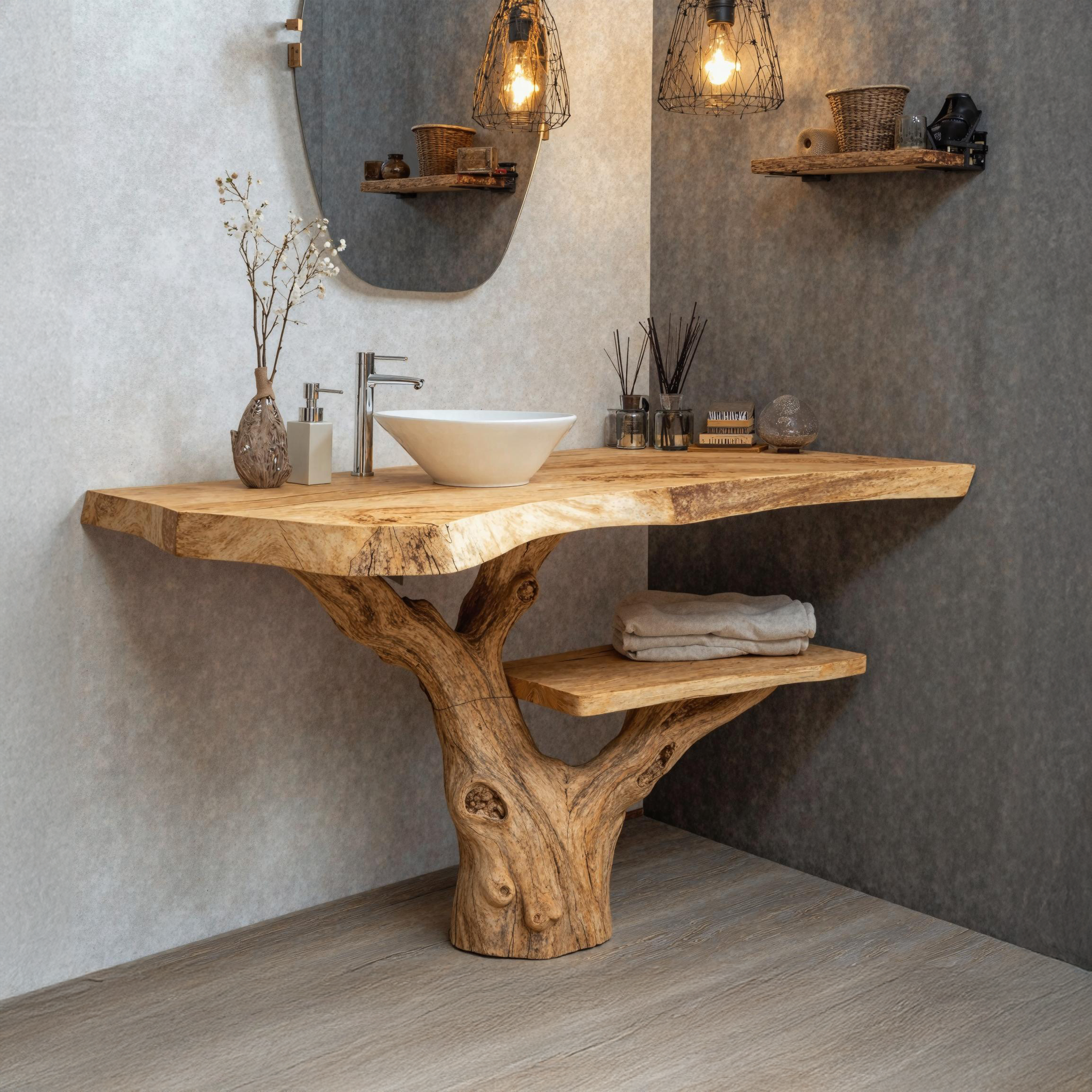 Narrow Bathroom Vanity With Sink For Small Space Solutions SILDTBRV155