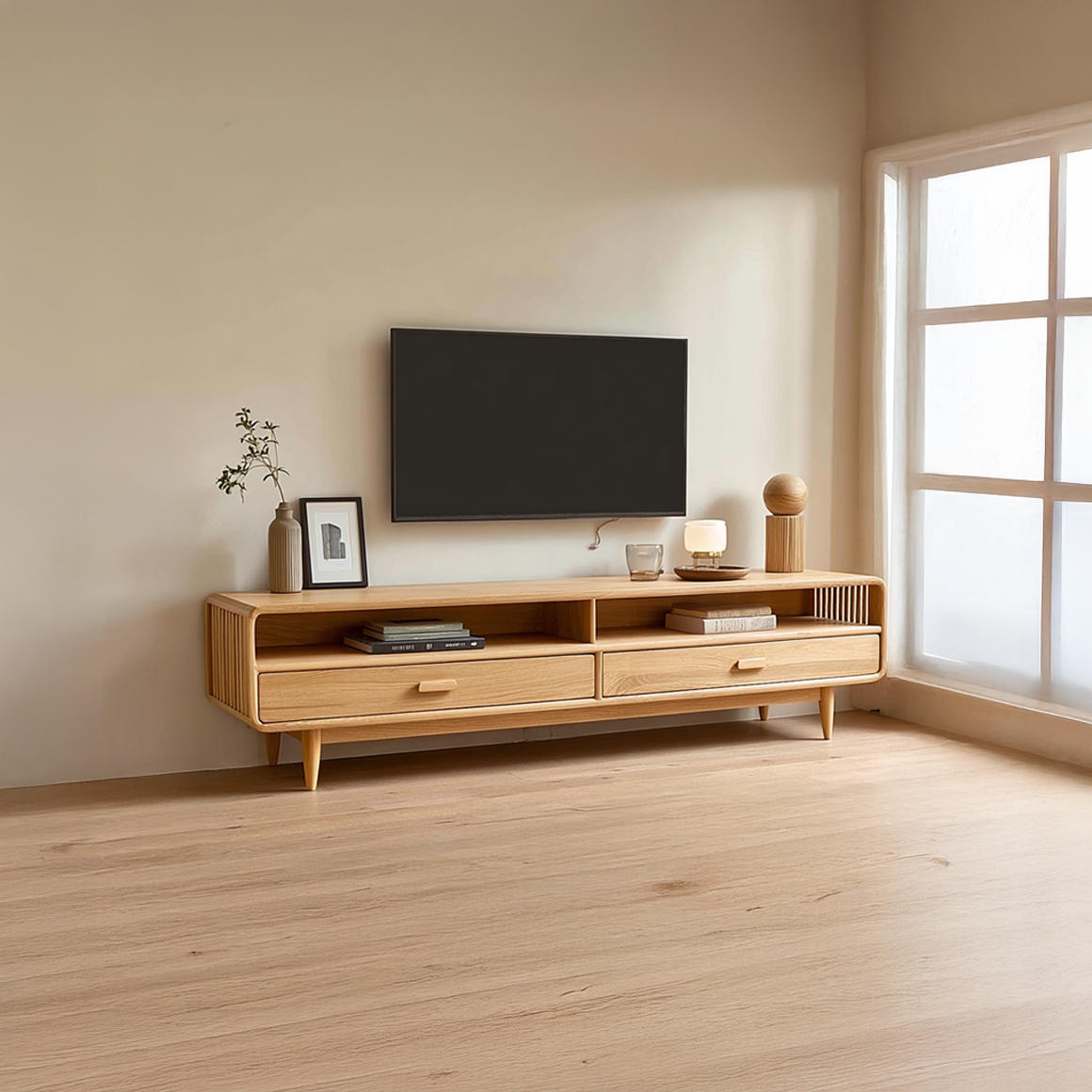 Mid Century TV Cabinet Modern Living Room Furniture SINLSASC231